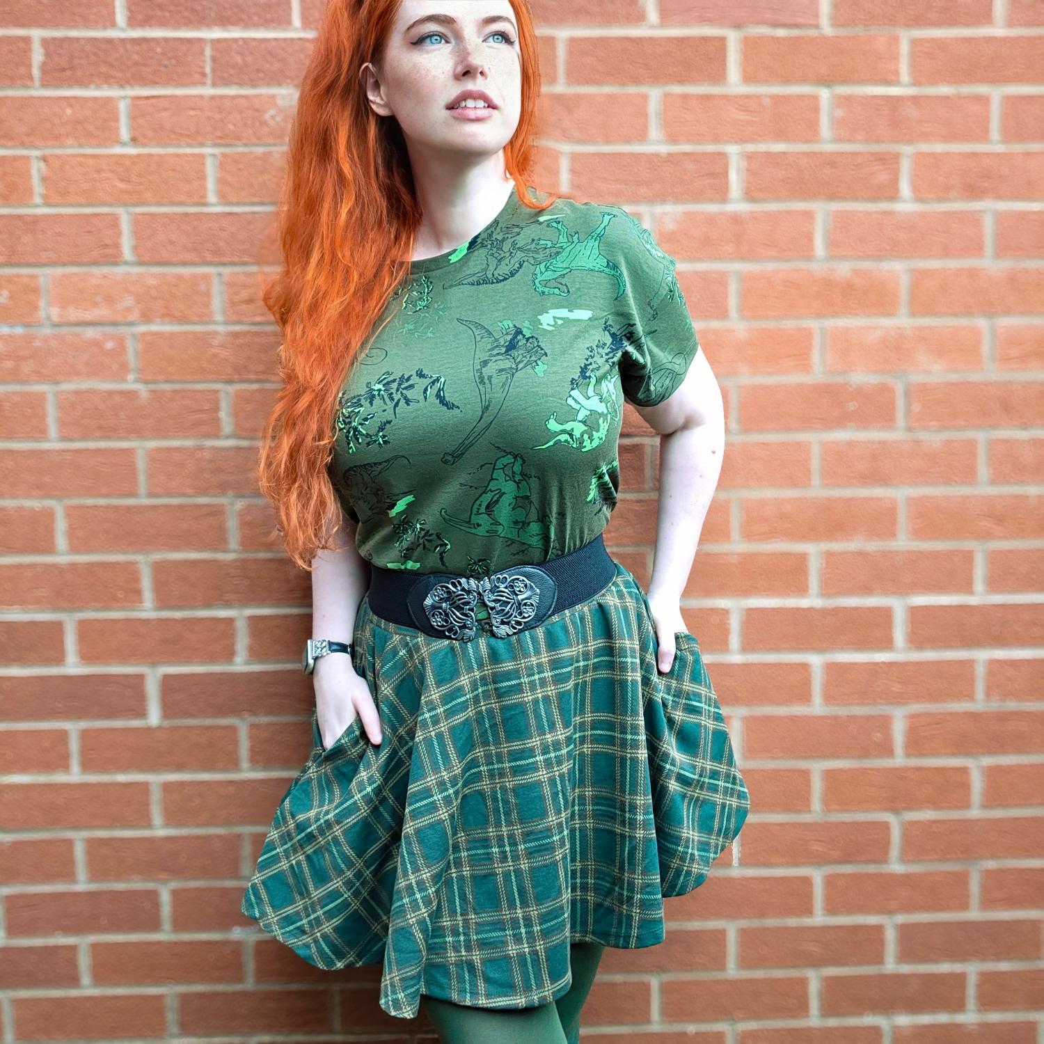 Bio-Baumwoll-Pyjama-T-Shirt – Boxy-Fit - Dino