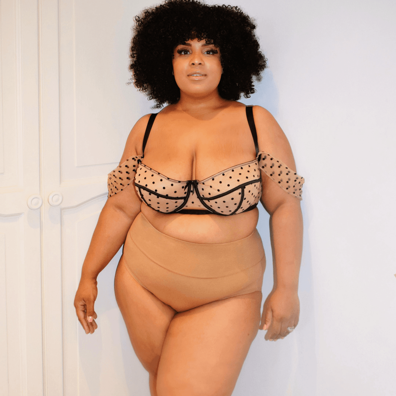 Bio-Baumwolle Vollständiger Slips - Caramel