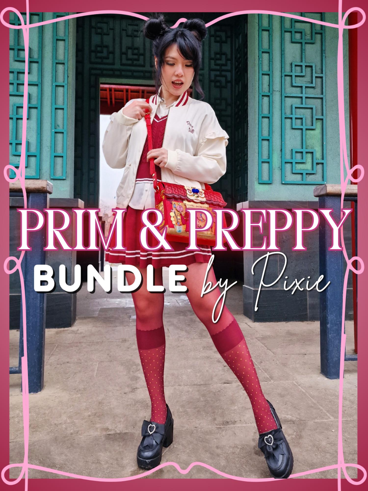 Snag Icons: Prim & Preppy Strumpfhosen-Bundle (3 Paar)
