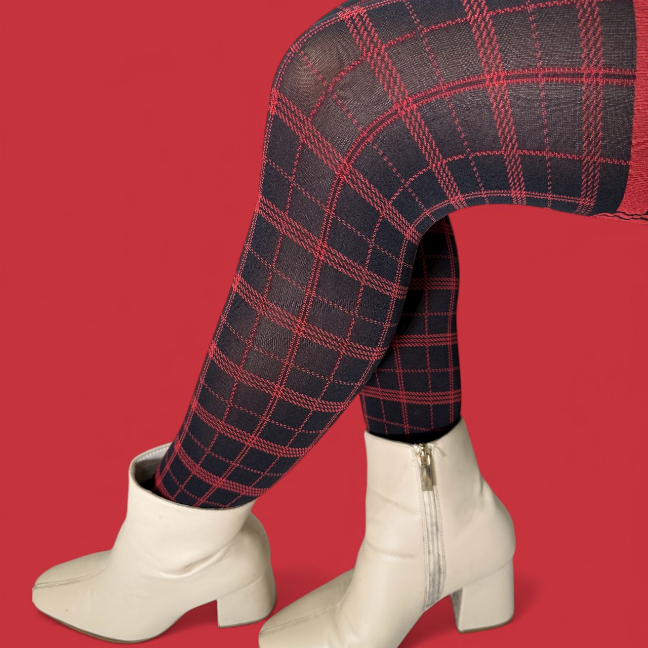 Weihnachts-Strumpfhose - Gift Wrapped