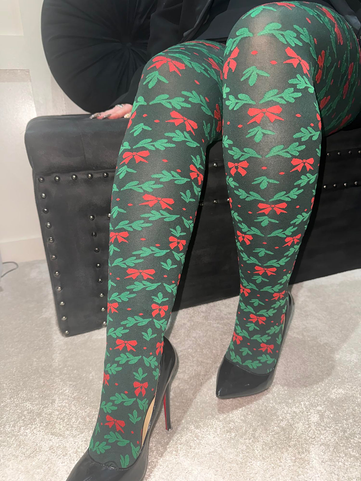 Holly Dolly Strumpfhose - Crocodile