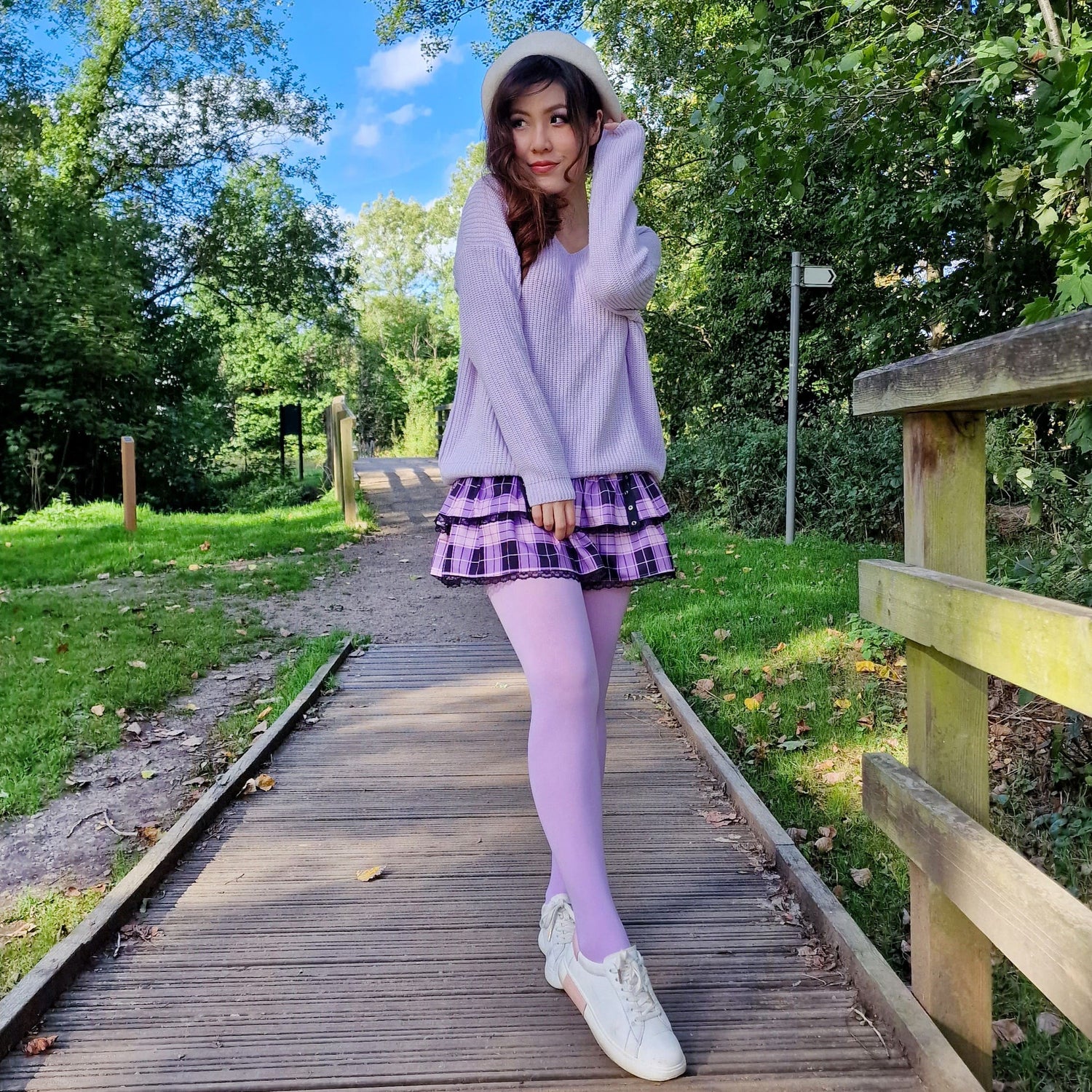 120 Denier Strumpfhosen - Wisteria