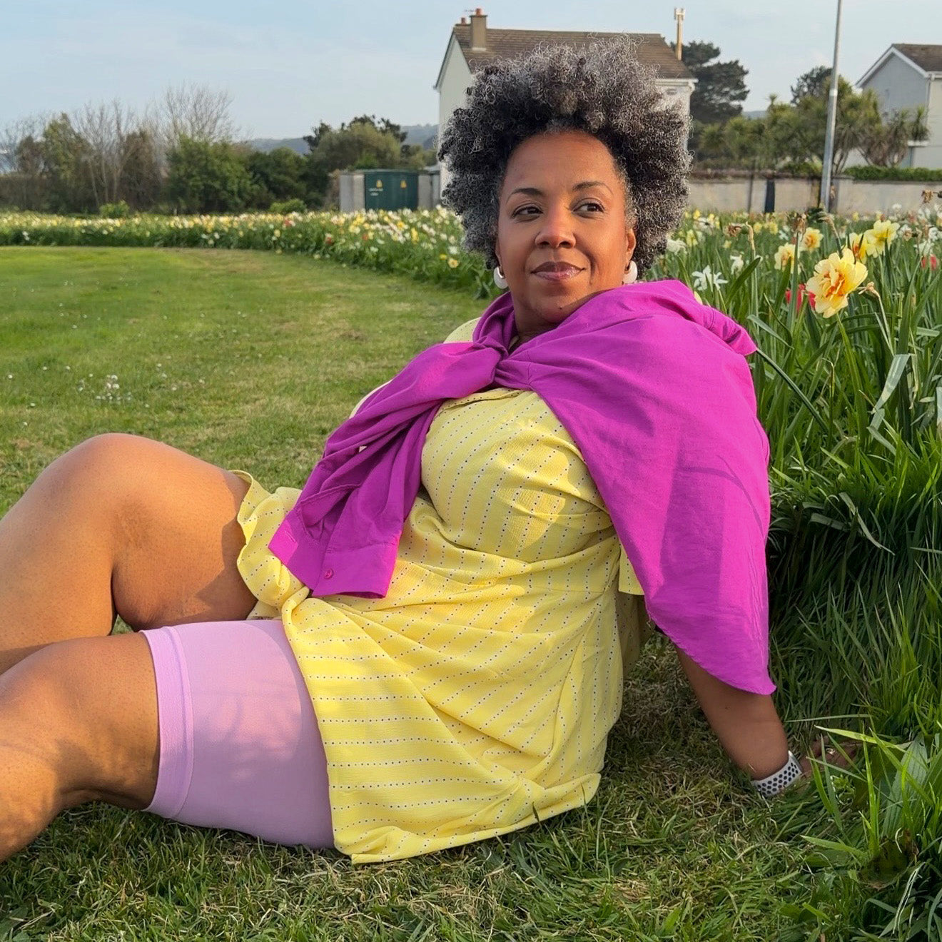 Stay Cool Chub Rub Shorts - Smoky Grape