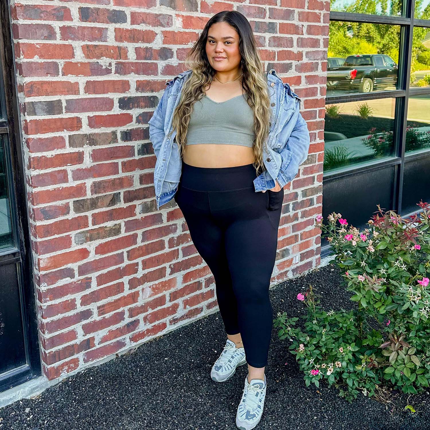 Squat-Proof Leggings - Schwarz