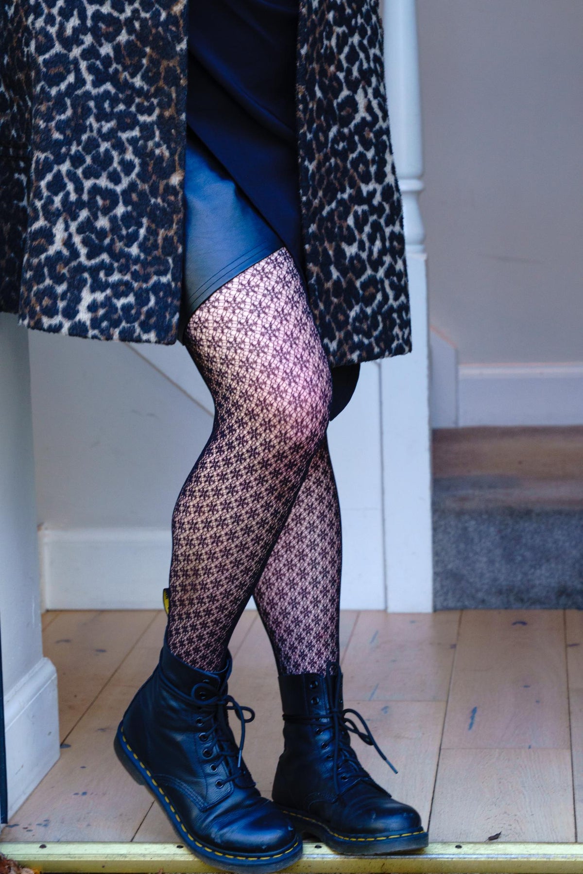 Weihnachts-Fishnetz - Winter Lace