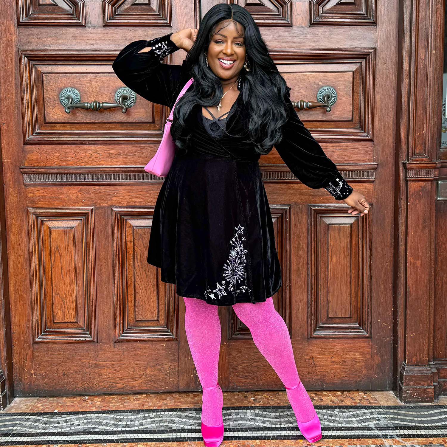 Lux glittertights - Kenneth