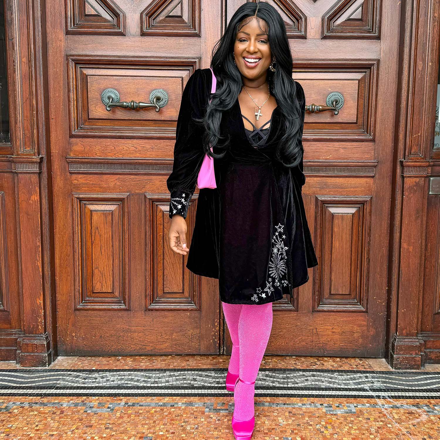 Lux glittertights - Kenneth