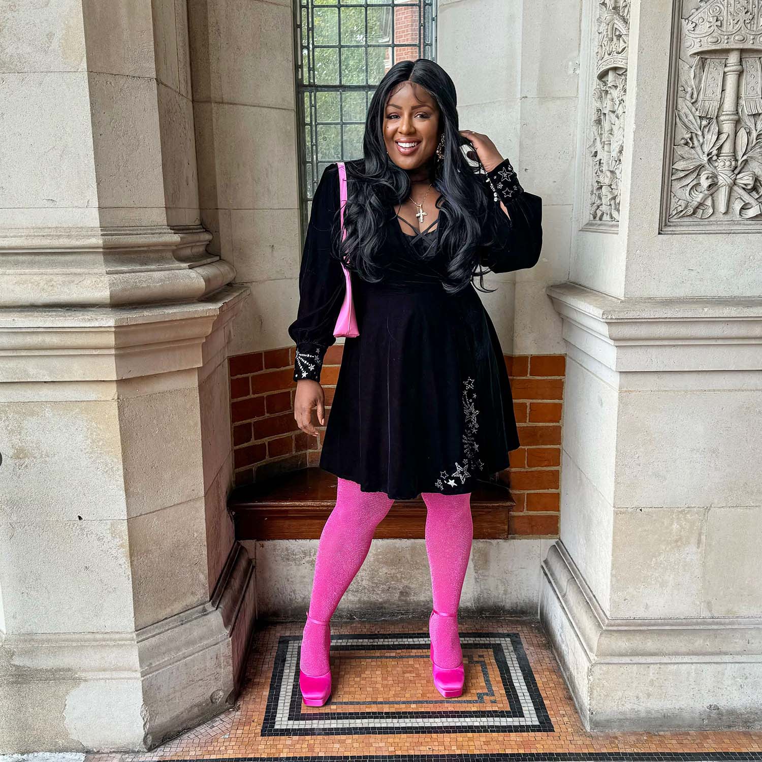 Lux glittertights - Kenneth