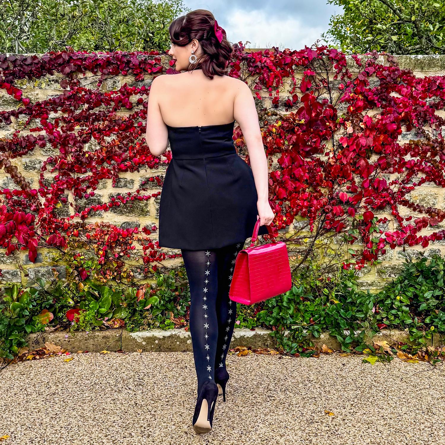 Weihnachts-Strumpfhose - Starlight Seam