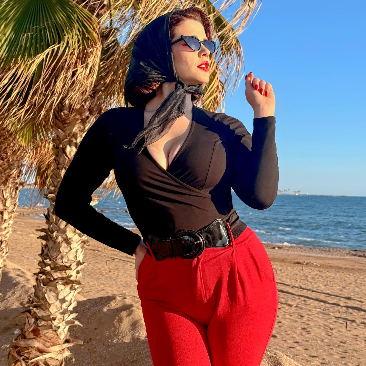 Ekologisk bomullstopp gjord av ekologisk bomull - svart