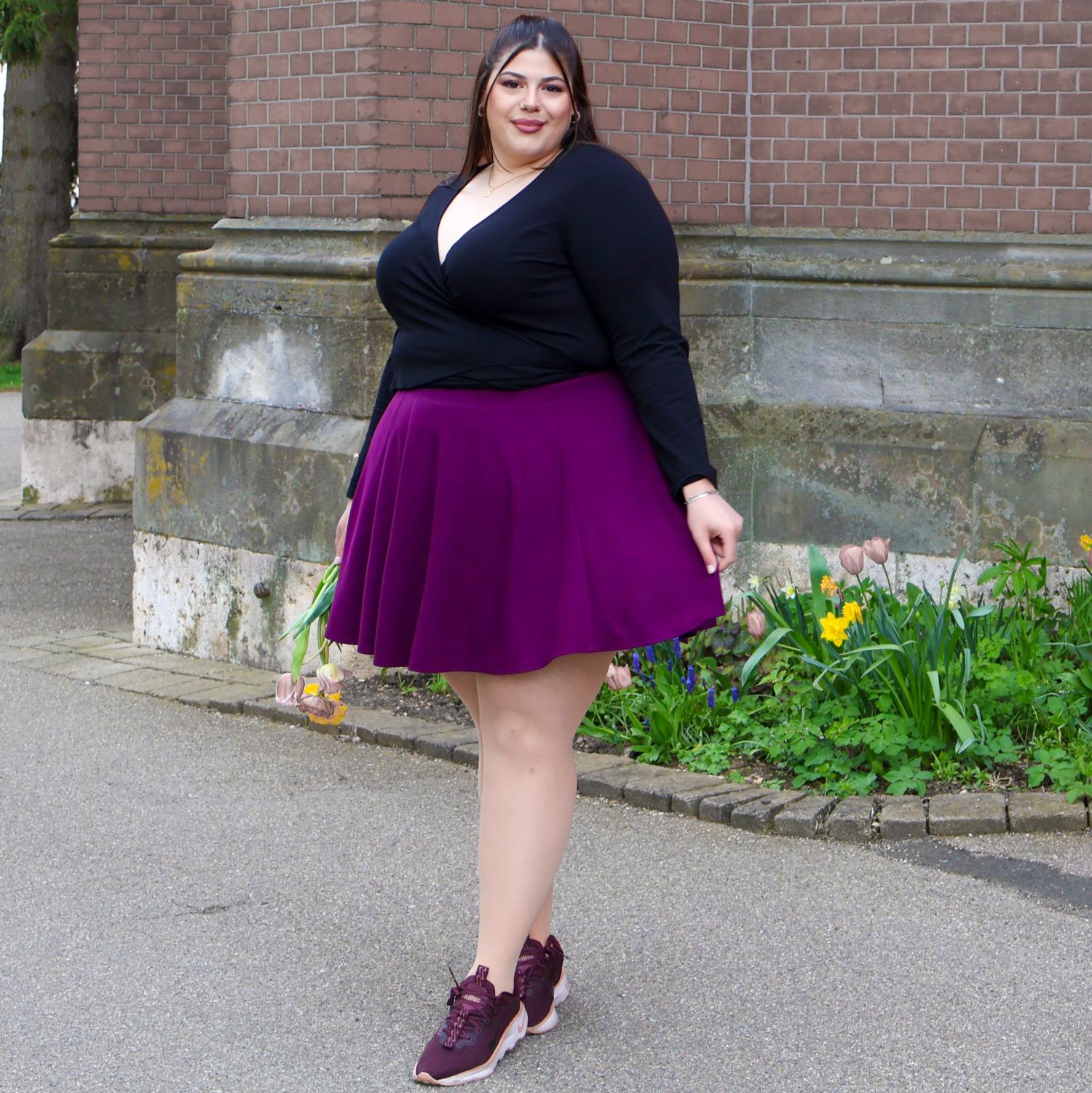 Mini-Skaterrock - Mulberry