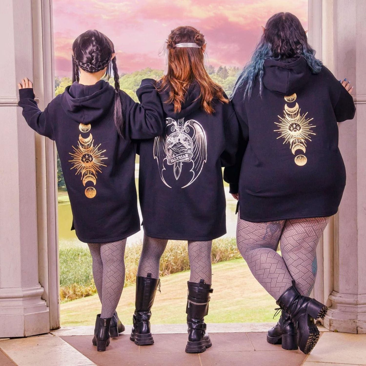 Rajstopy ACOTAR - Zbroja Illyrian