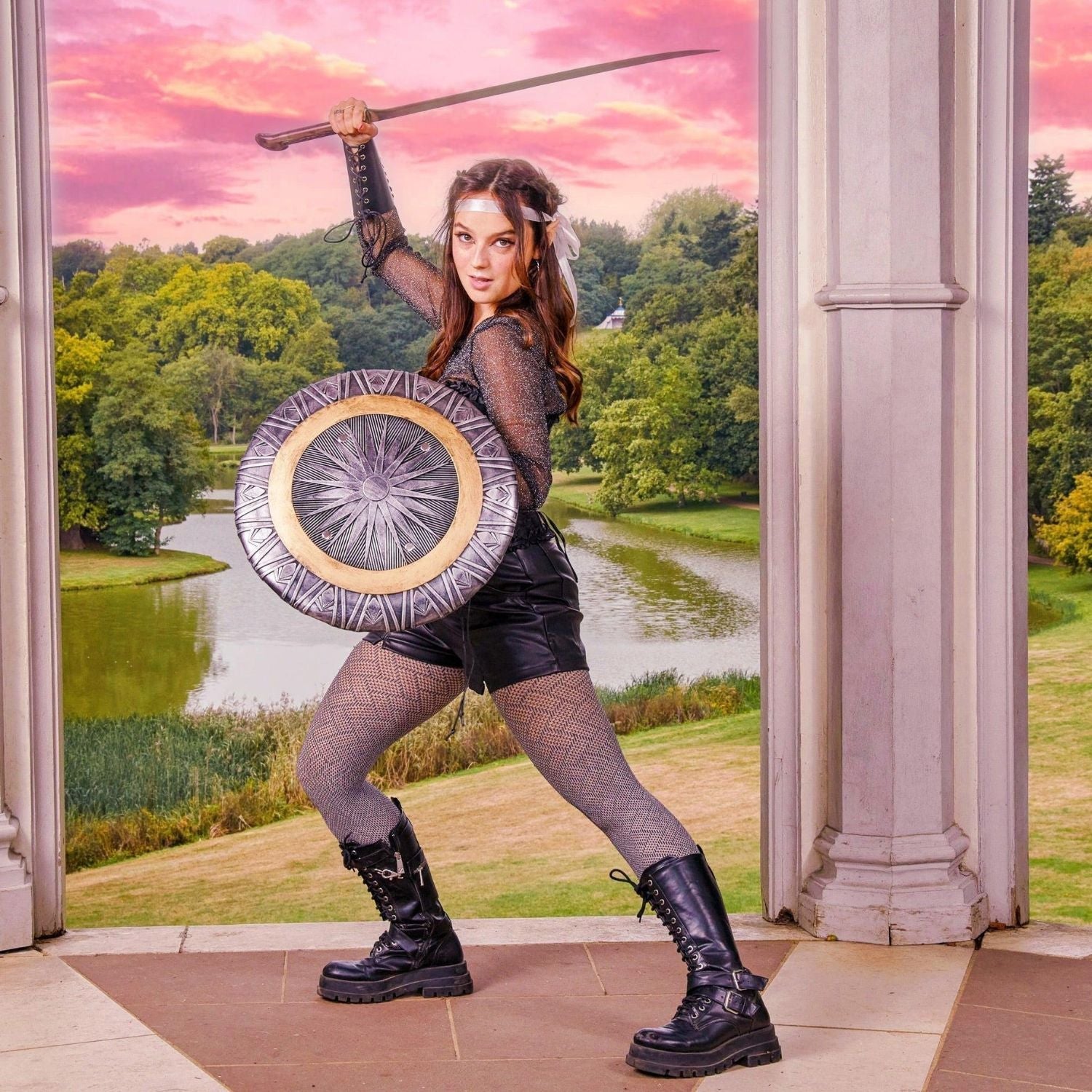 Rajstopy ACOTAR - Zbroja Illyrian