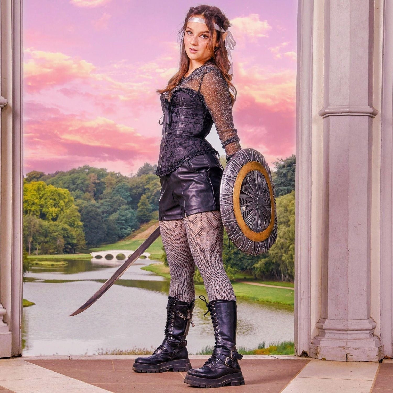 Rajstopy ACOTAR - Zbroja Illyrian