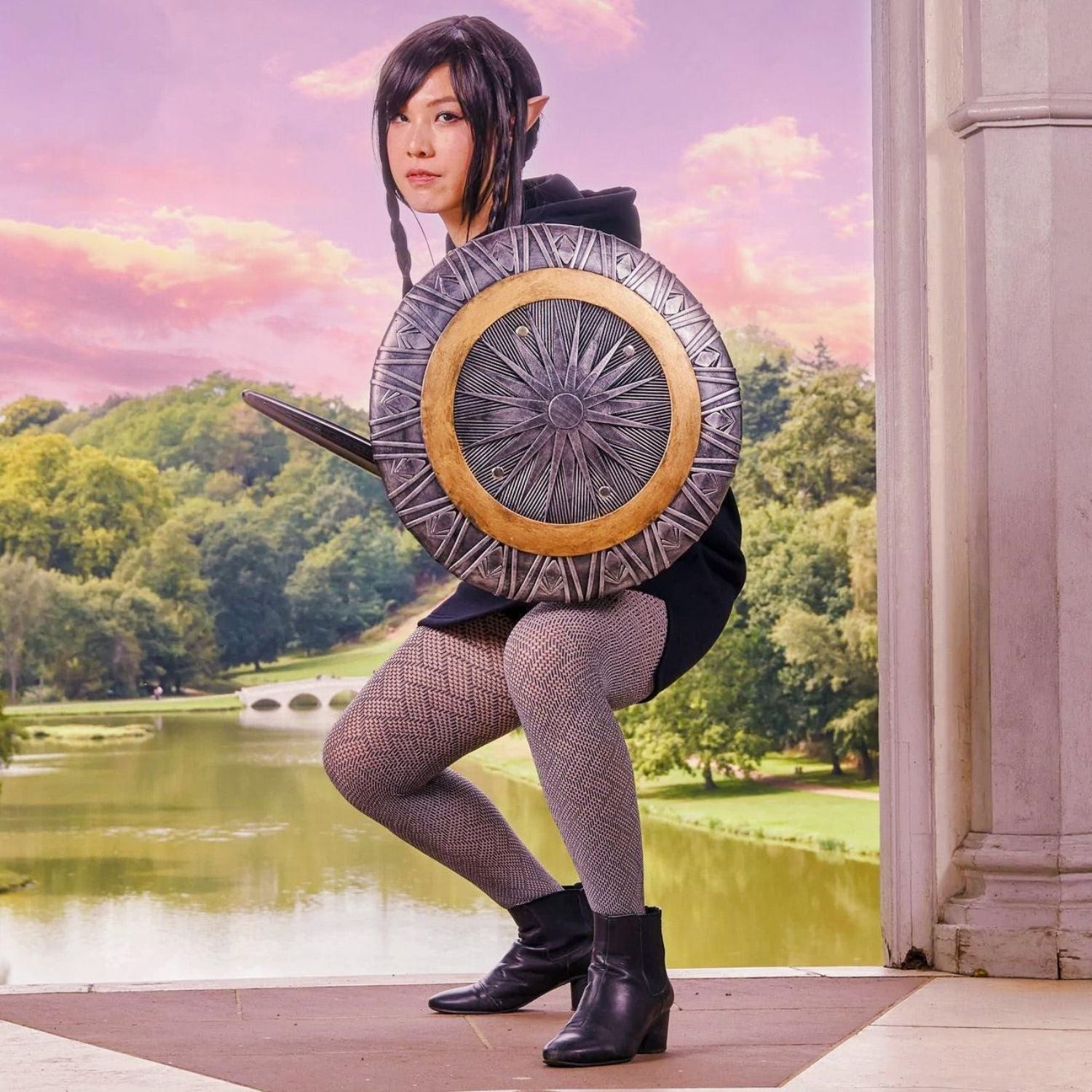 Rajstopy ACOTAR - Zbroja Illyrian