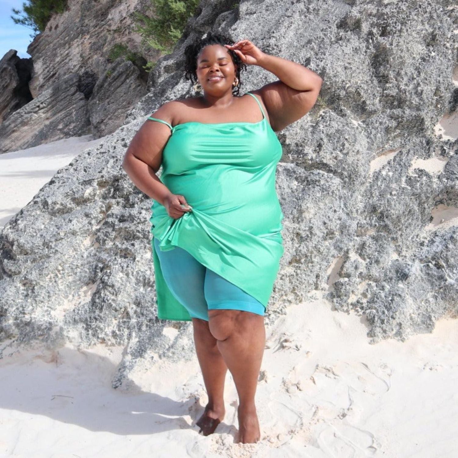 Stay Cool Chub Rub-shorts - Beach Bum