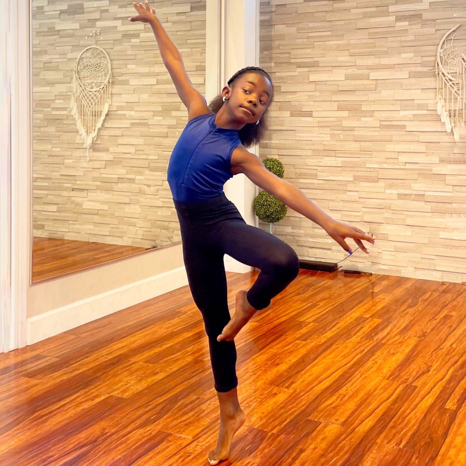 Teen Dance Tights - Svart