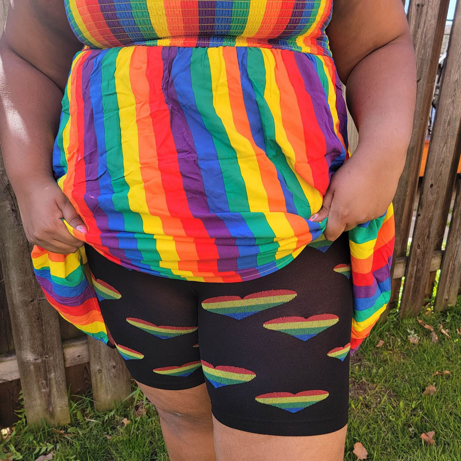 Stay Cool Chub Rub-shorts - Pride Love Is Love