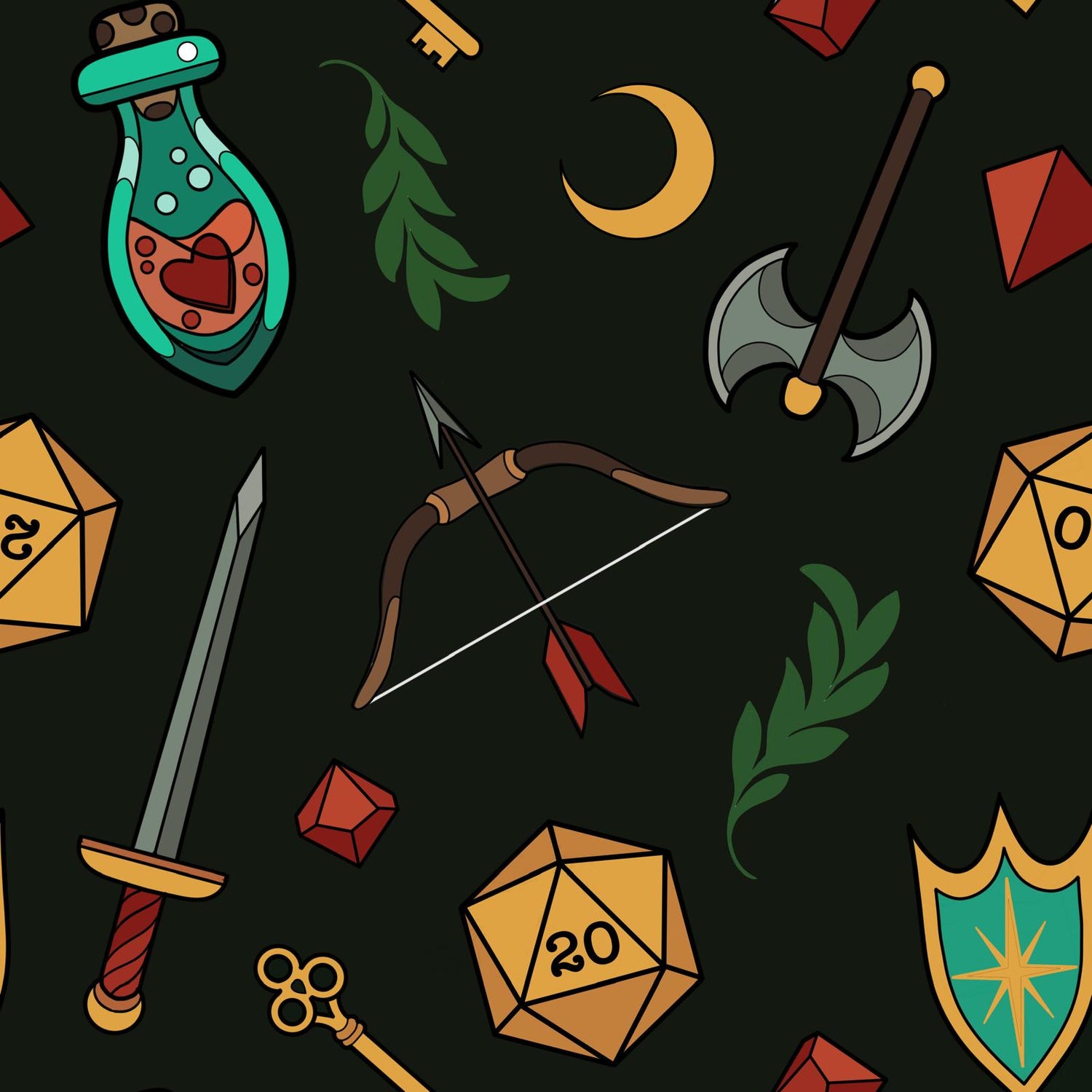 Bio-Baumwoll-Pyjama-T-Shirt – Boxy-Fit - TTRPG