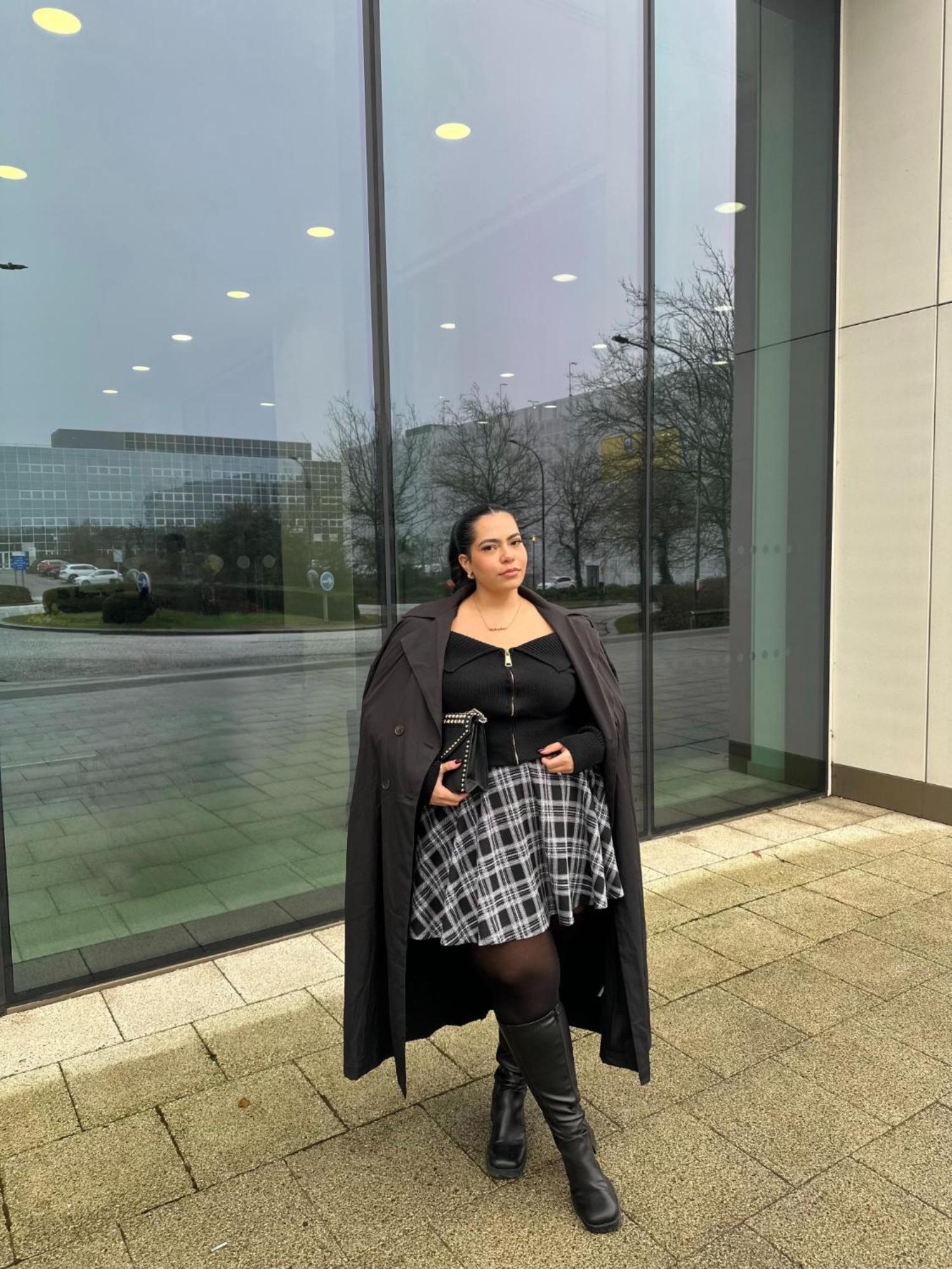 Karierter Mini-Tellerrock - Cairn