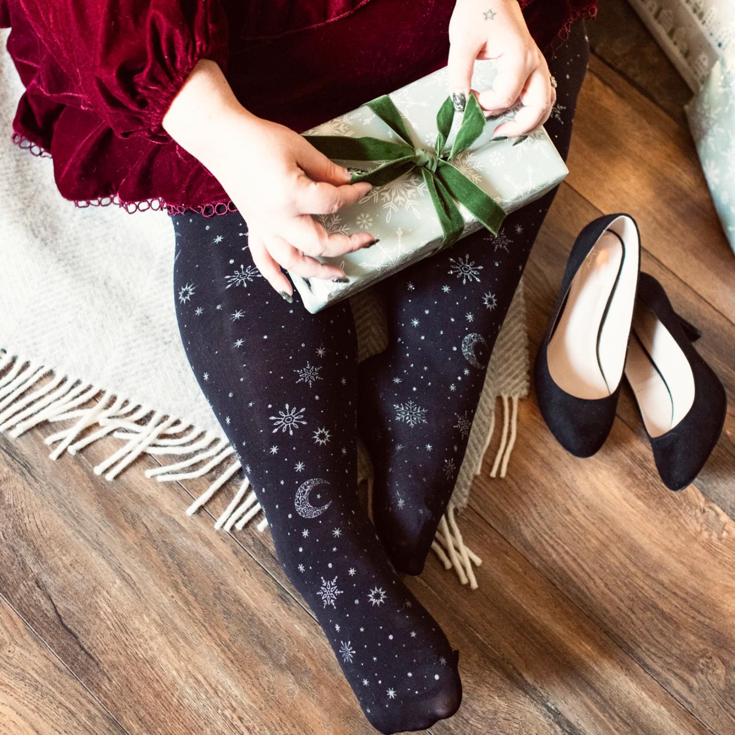 Weihnachts-Strumpfhose - Winter Solstice