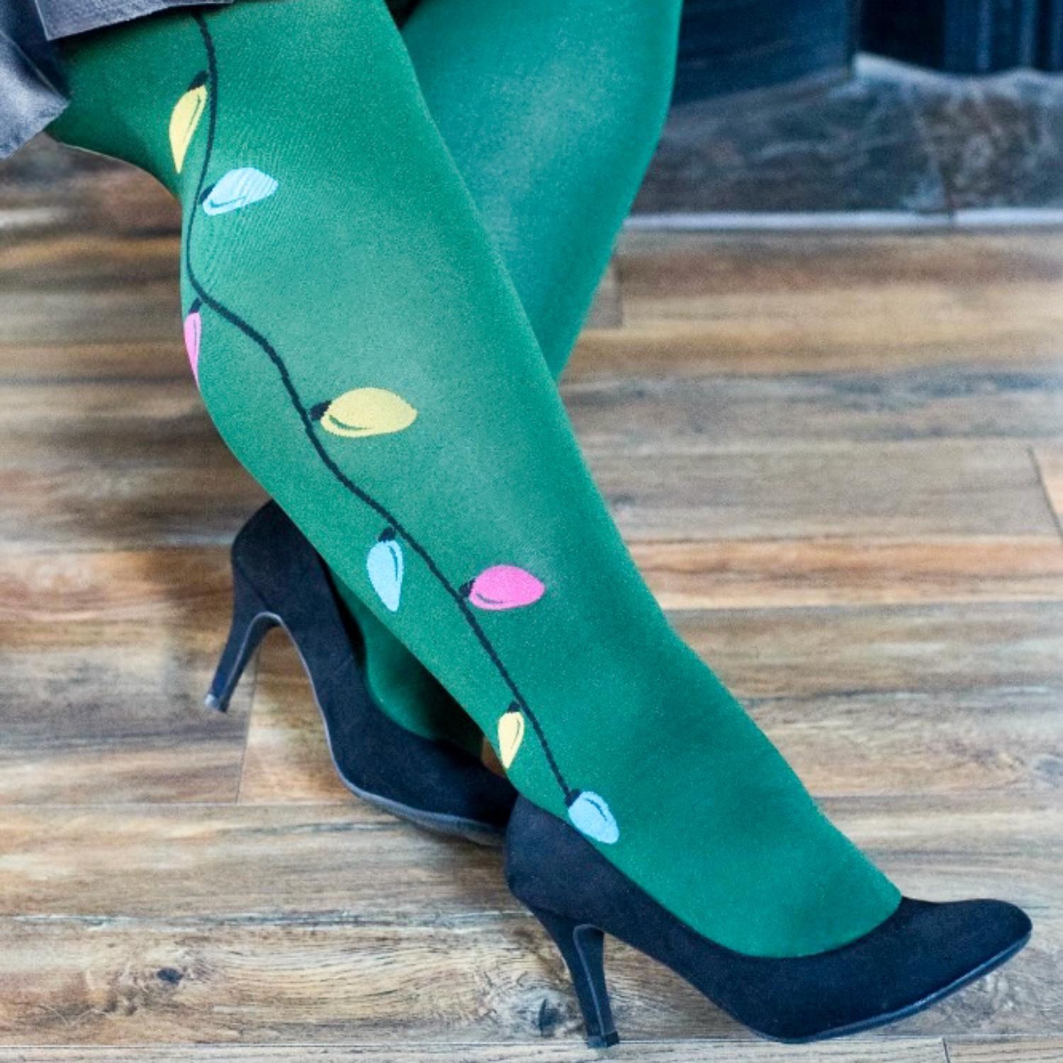 Weihnachts-Strumpfhose - Fairy Lights