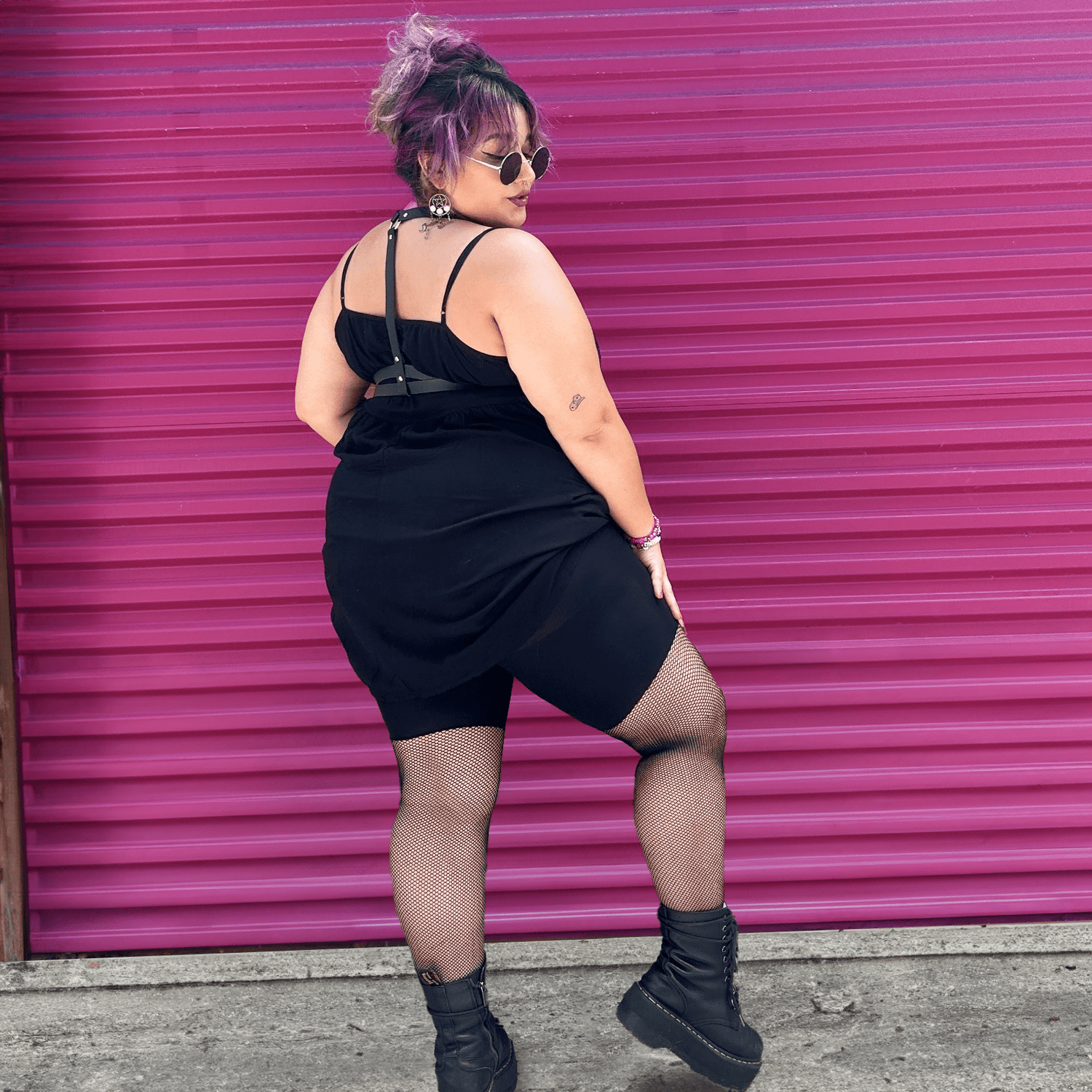 Thighs the Limit Fischnetz - Schwarz