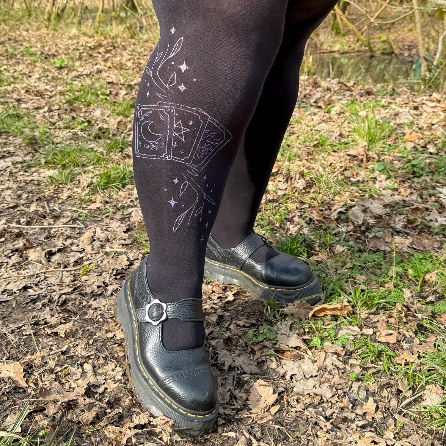 80 Den Blickdichte Strumpfhose - Tarot