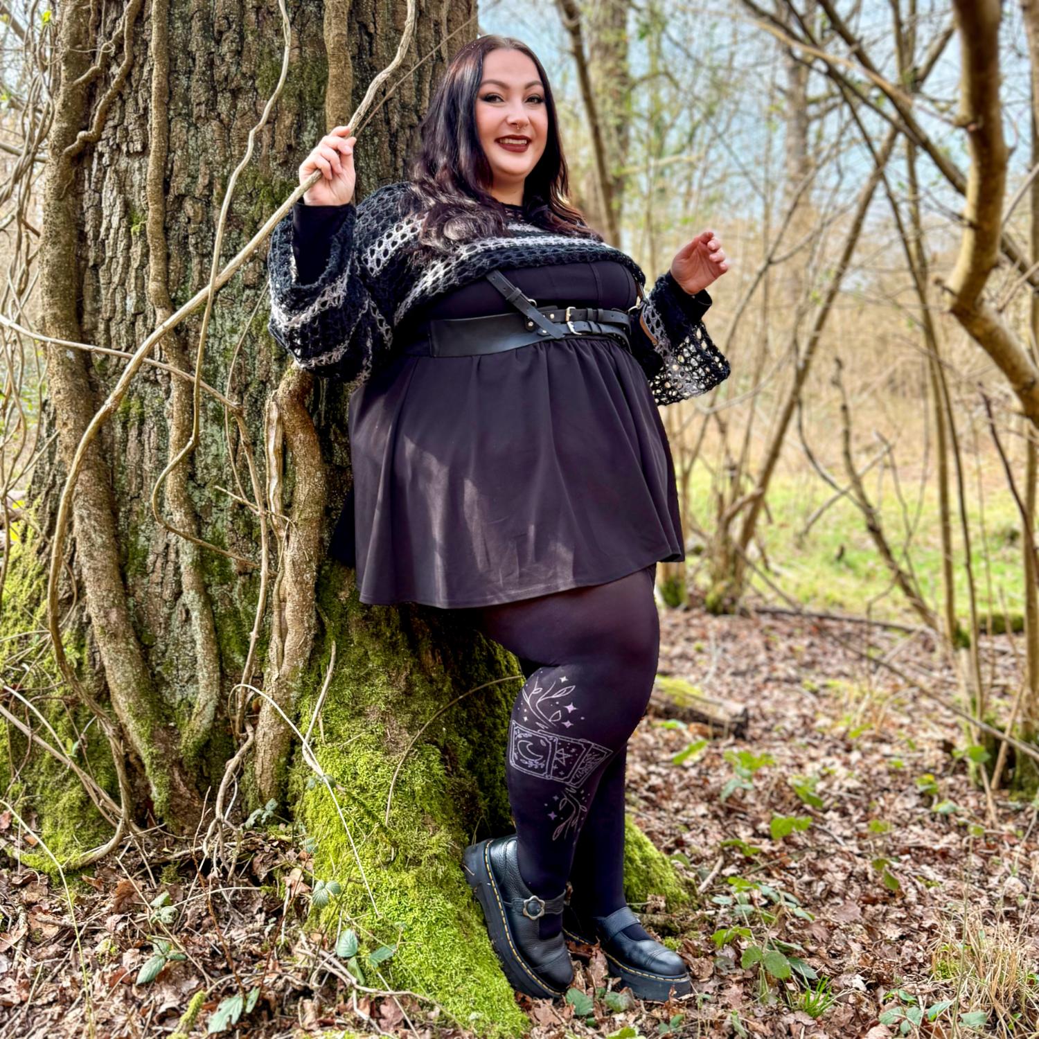 80 Den Blickdichte Strumpfhose - Tarot