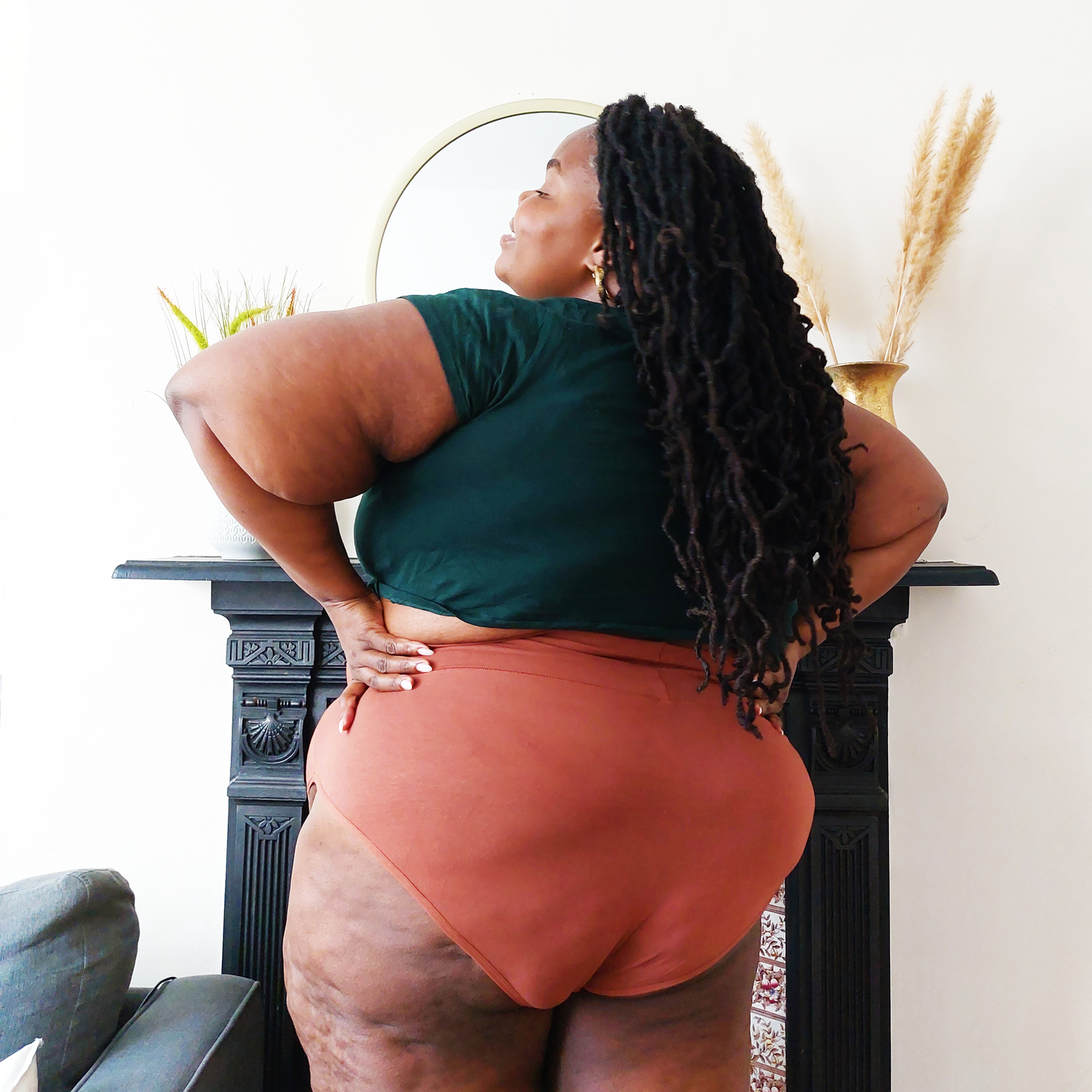 Heltrosa i ekologisk bomull - Root Beer