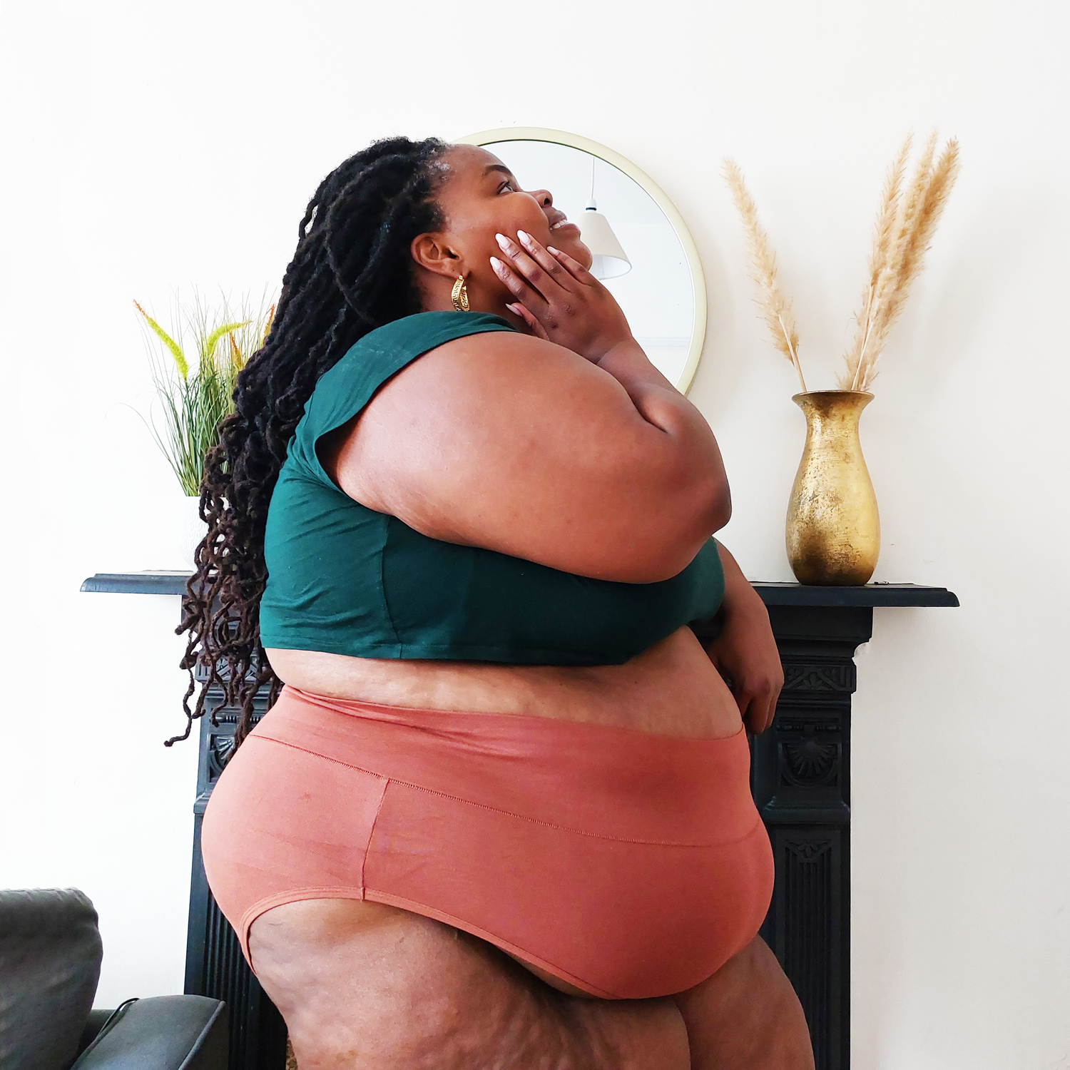 Heltrosa i ekologisk bomull - Root Beer