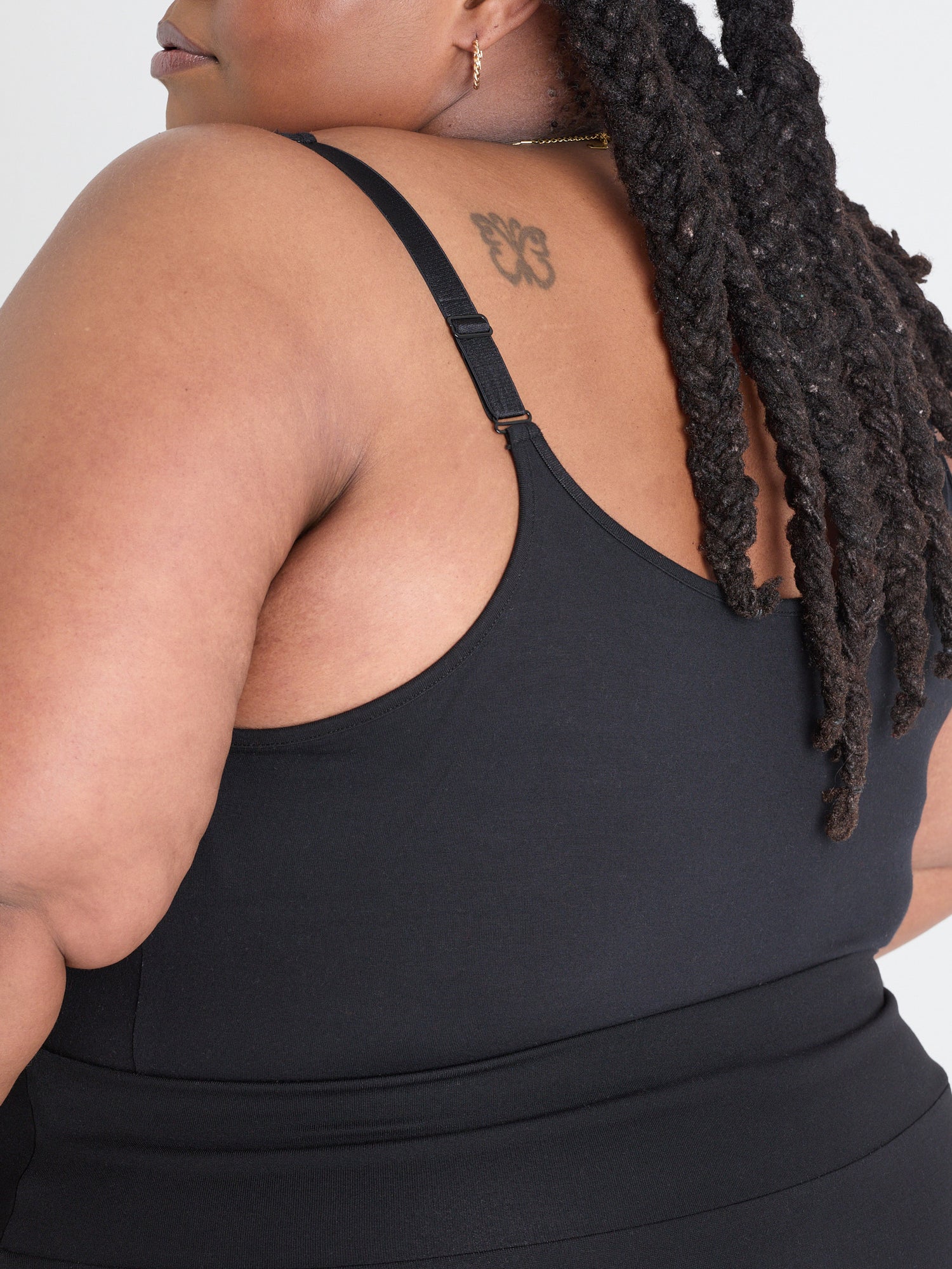 Strappy Baumwoll-Bodysuit