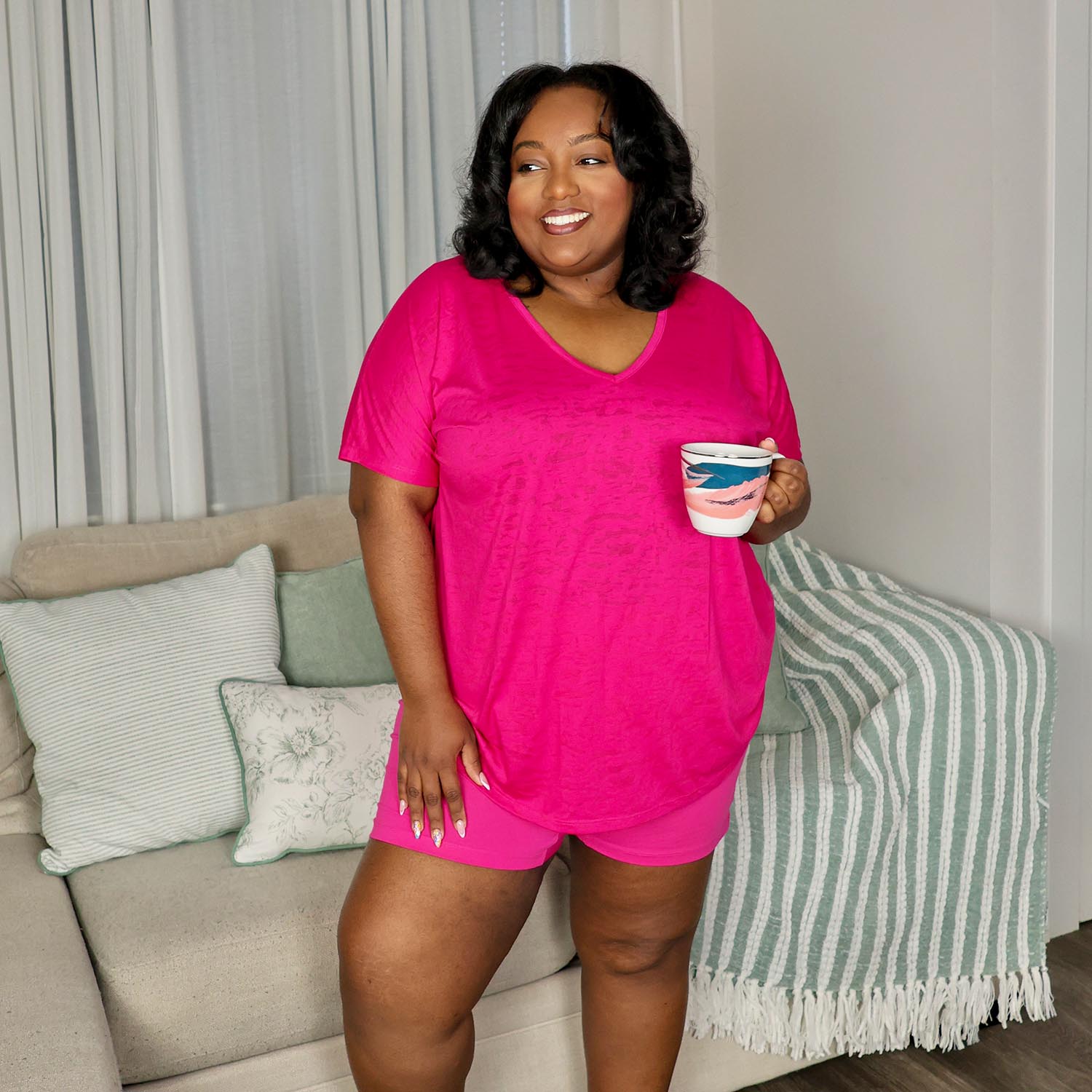 Bio-Baumwolle Femme Boxer Shorts - Barbara