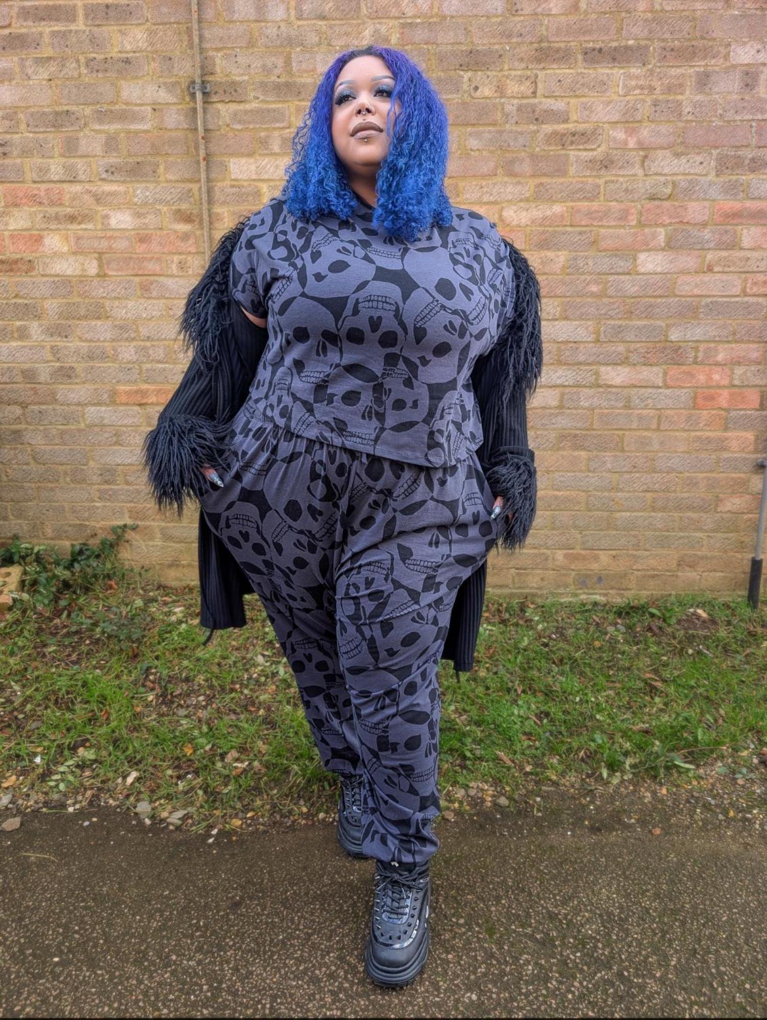 Bio-Baumwoll-Pyjama-T-Shirt – Boxy-Fit - Catacomb