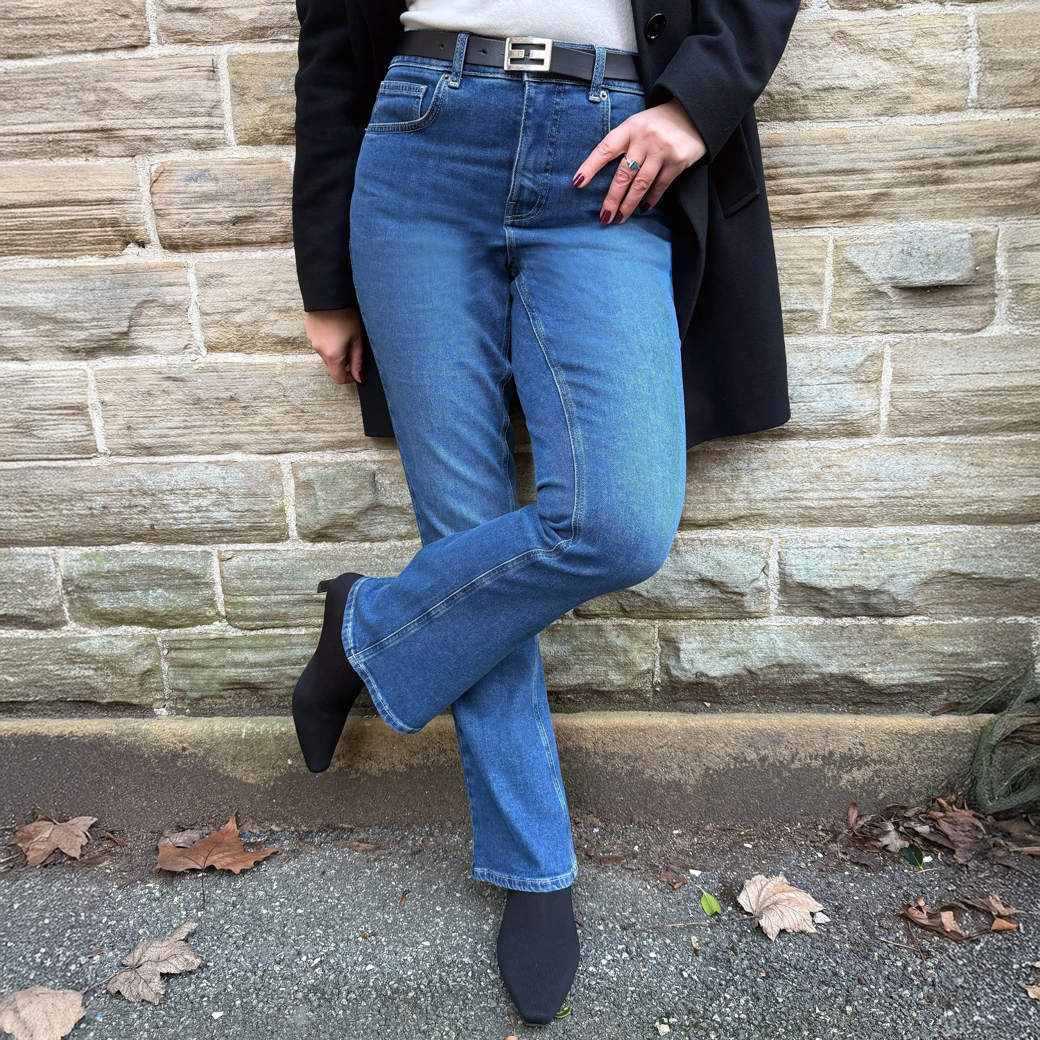 Bio Bootcut Jeans – Atlantic