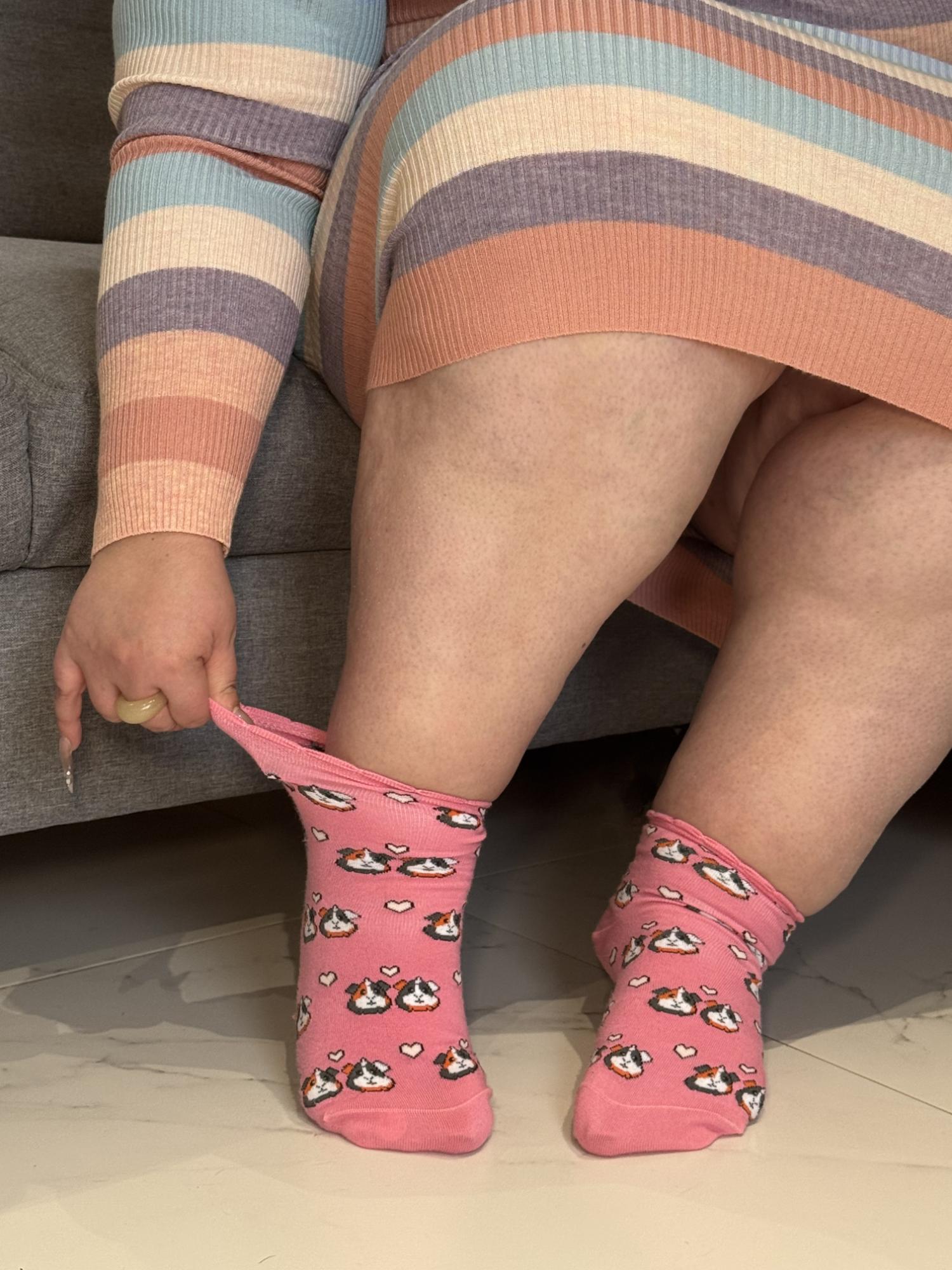 Ultimative Bambus-Knöchelsocken - Happy Feet 4er-Pack
