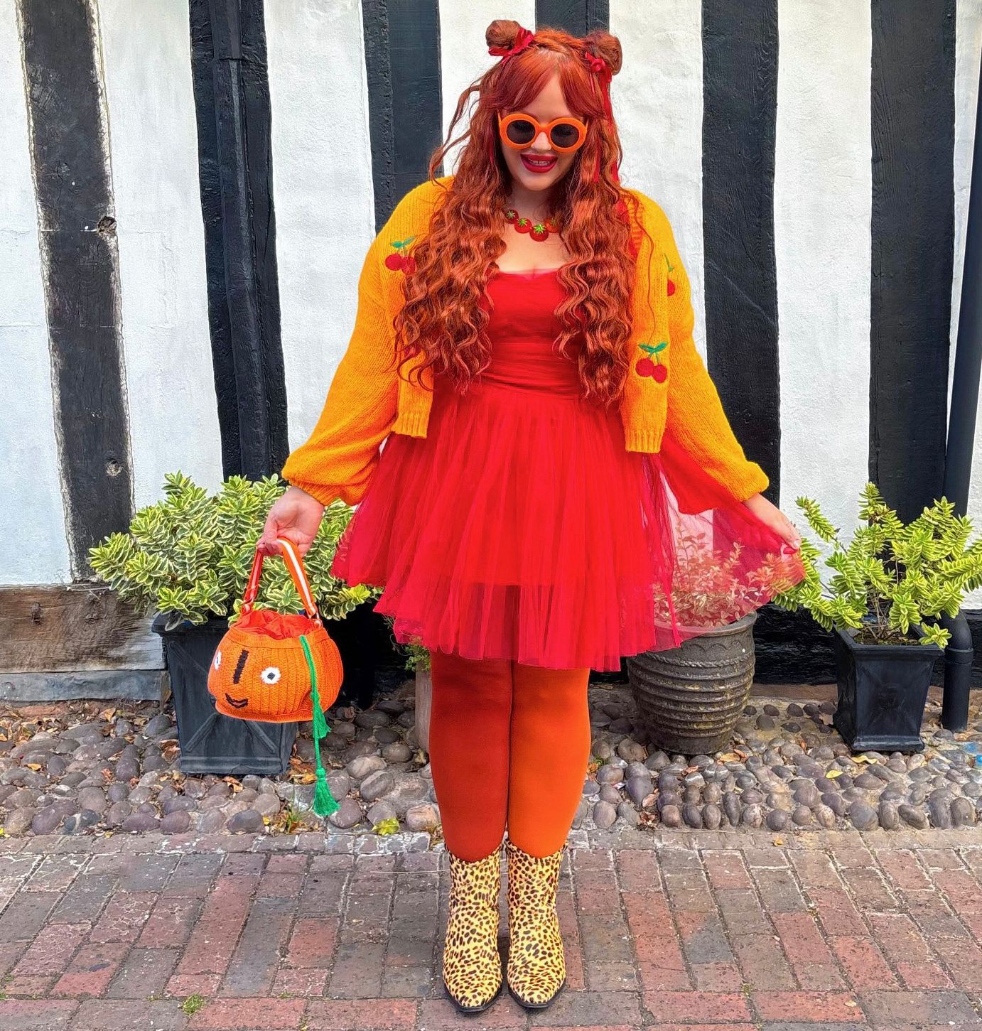 Duo Strumpfhosen - Pumpkin Pie