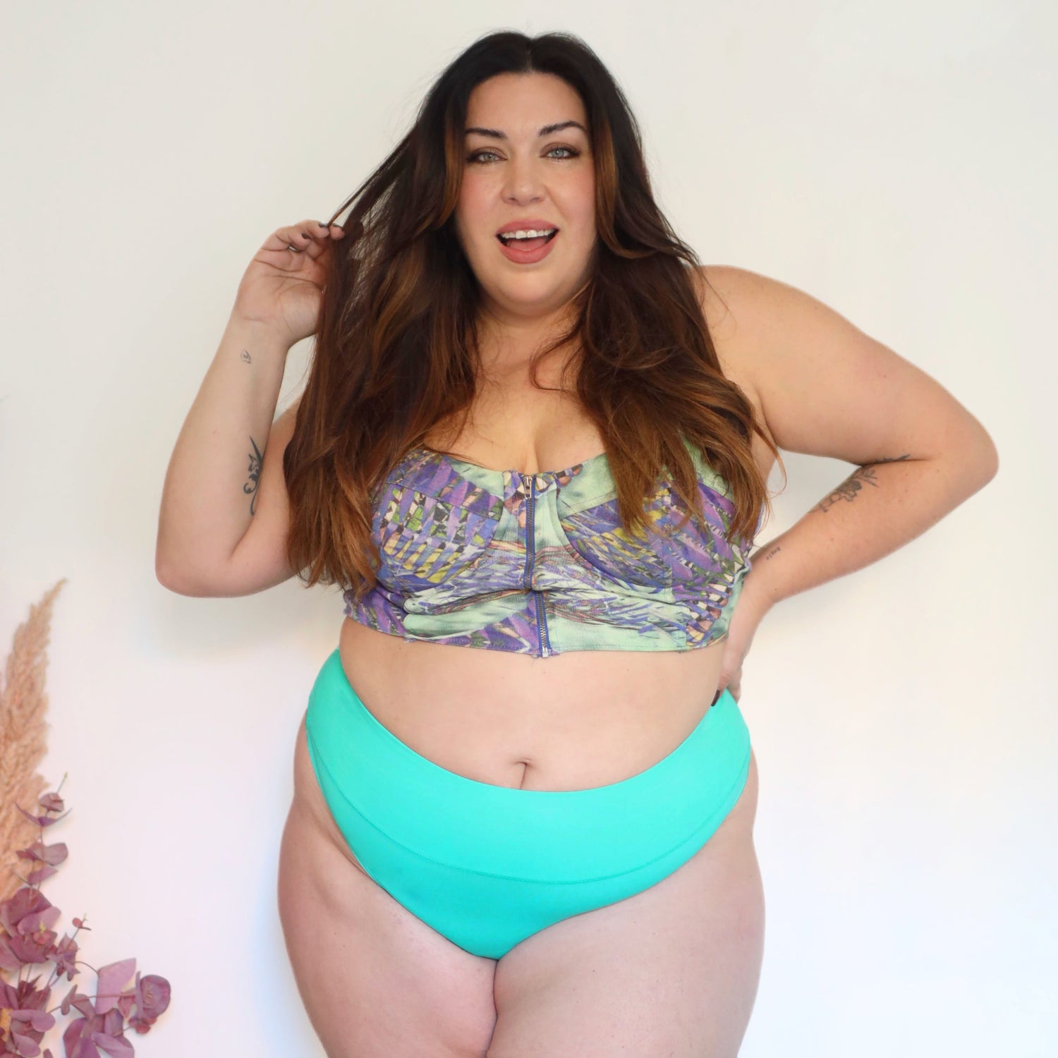 Bio-Baumwolle Tanga - Mint