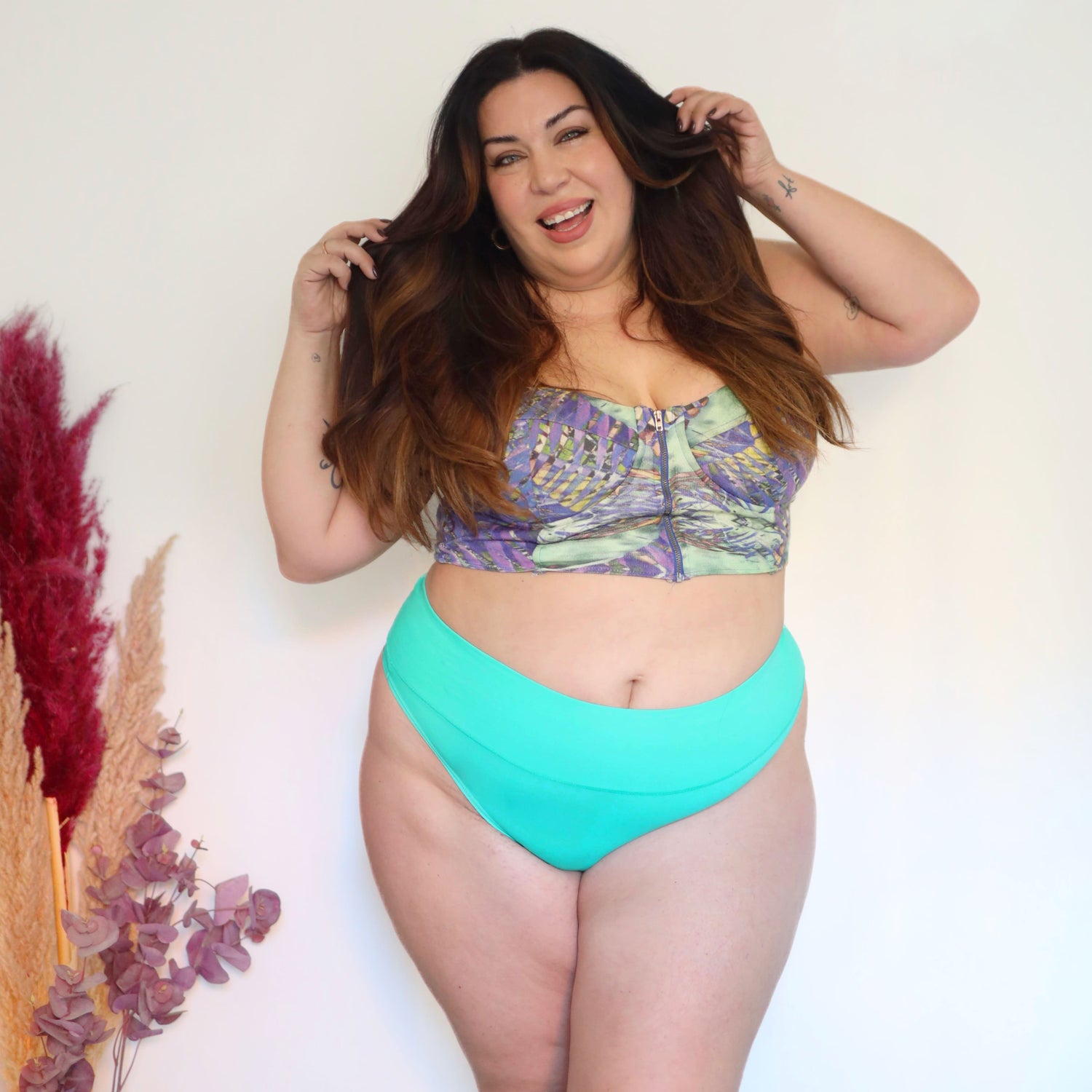 Bio-Baumwolle Tanga - Mint