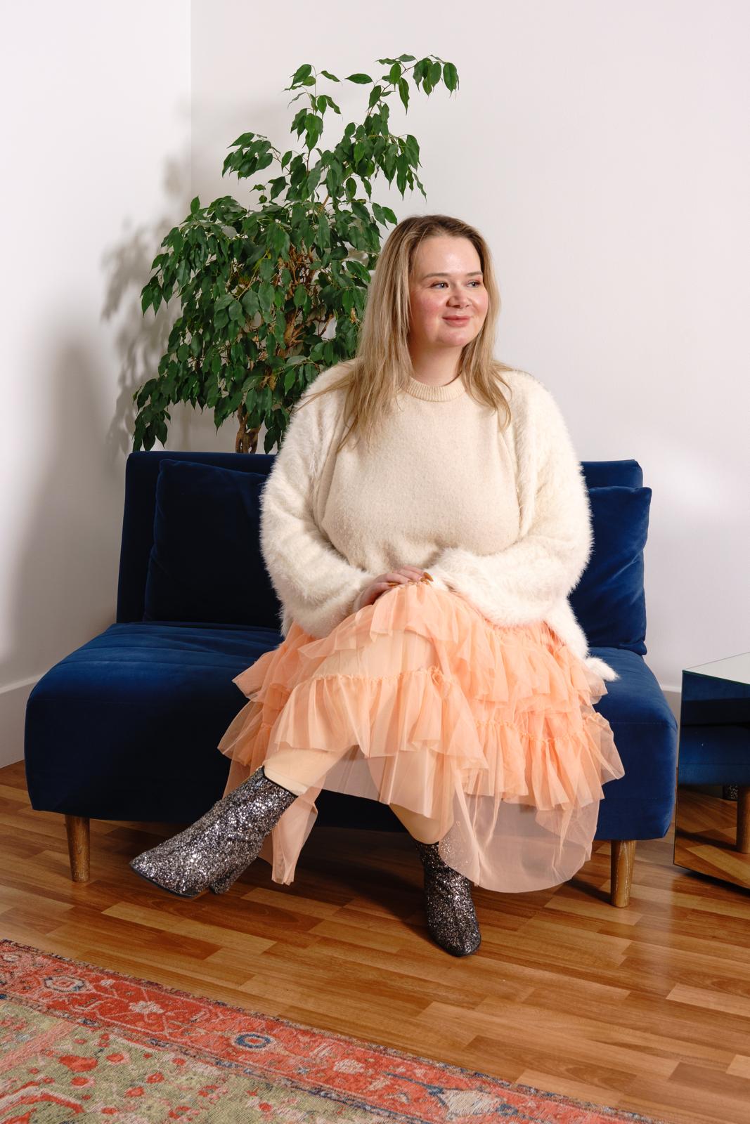 Mesh Rock - Peach Mousse