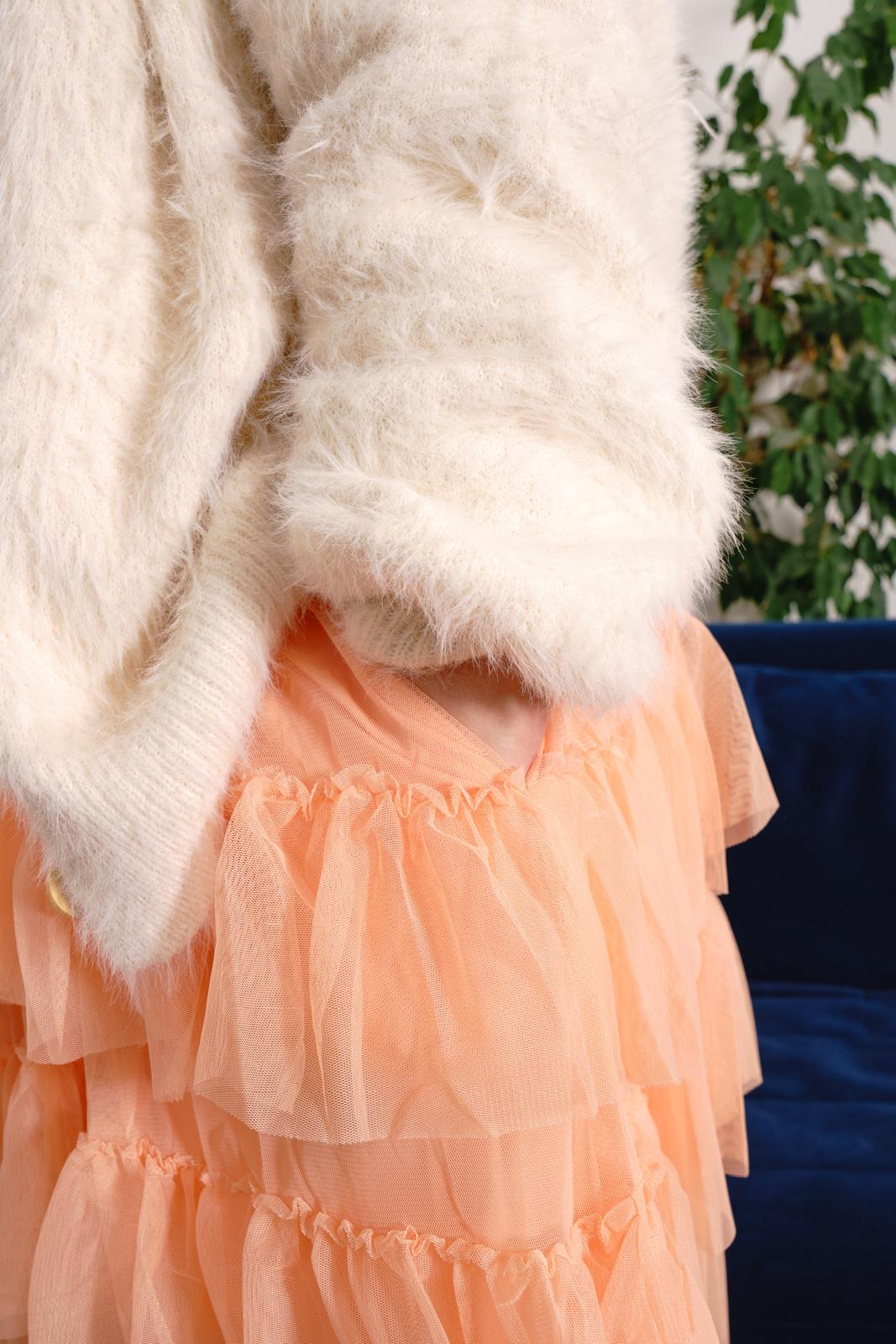 Mesh Rock - Peach Mousse