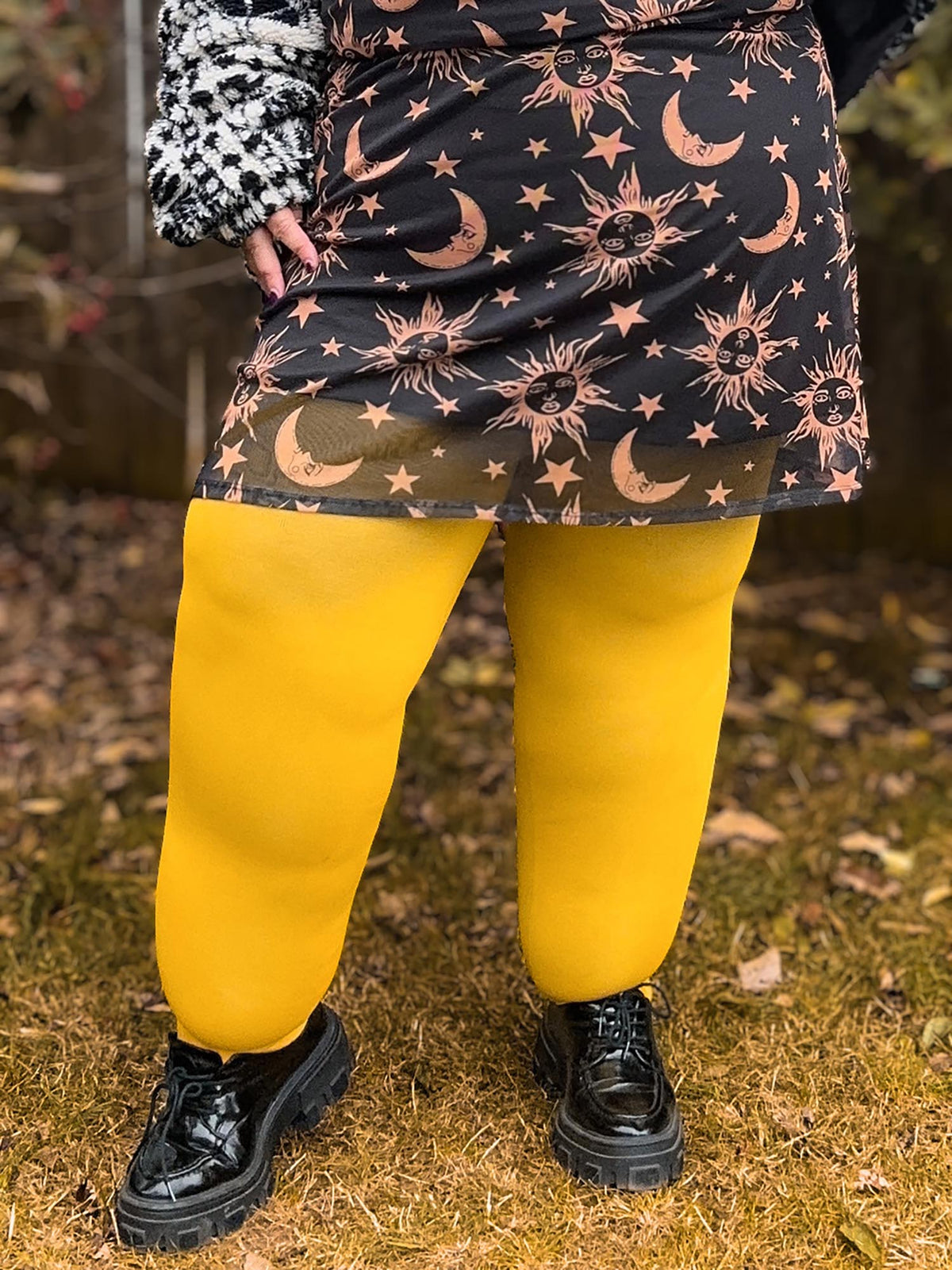 120 Denier Strumpfhosen - Cursed Custard