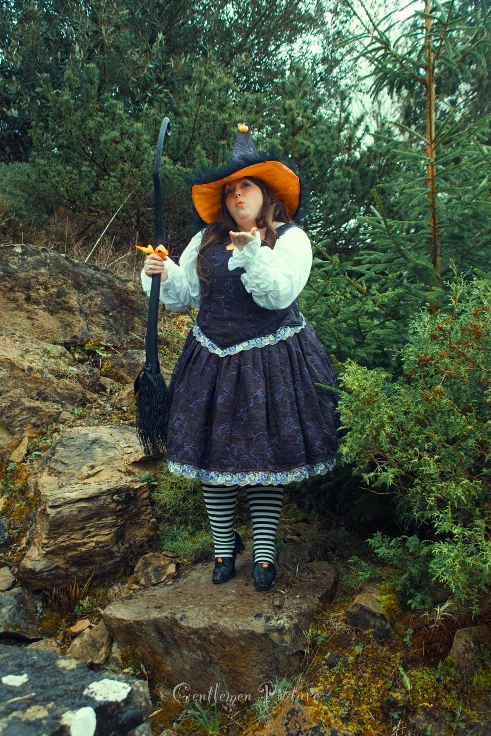 Ringelstrumpfhosen - Witch