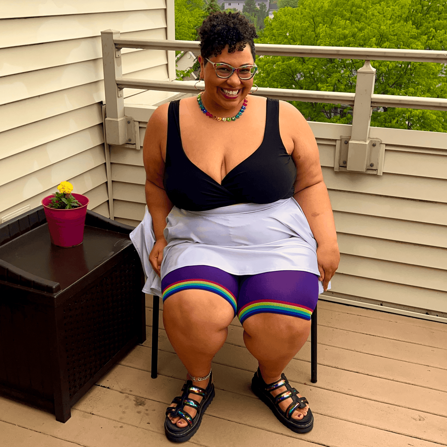 Spodenki Stay Cool Chub Rub - Pride - Human Nature