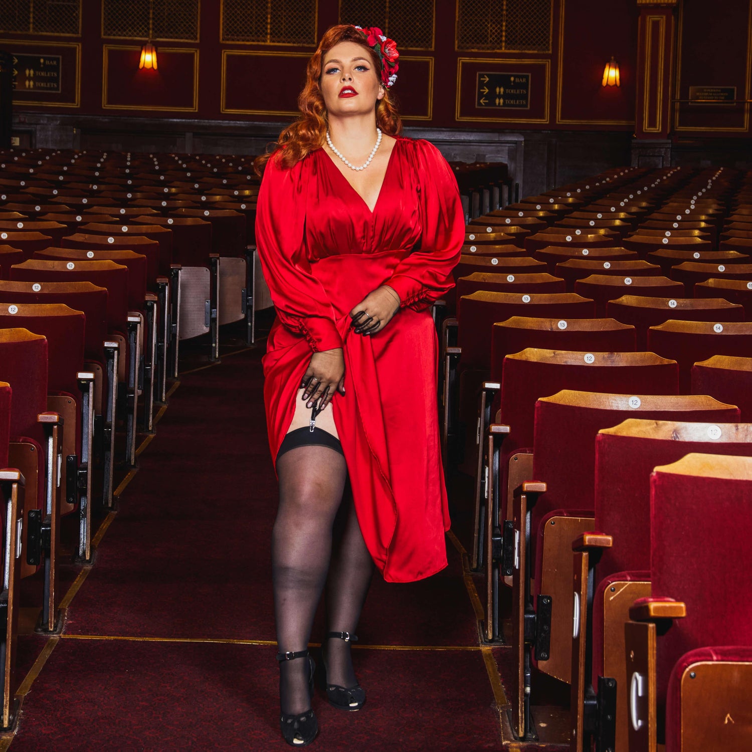 Pończochy Vintage 30 Denier - Lukrecja