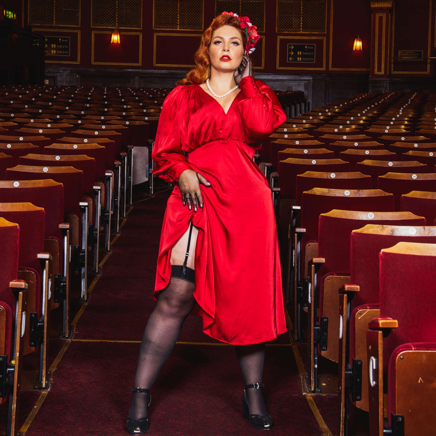 Pończochy Vintage 30 Denier - Lukrecja