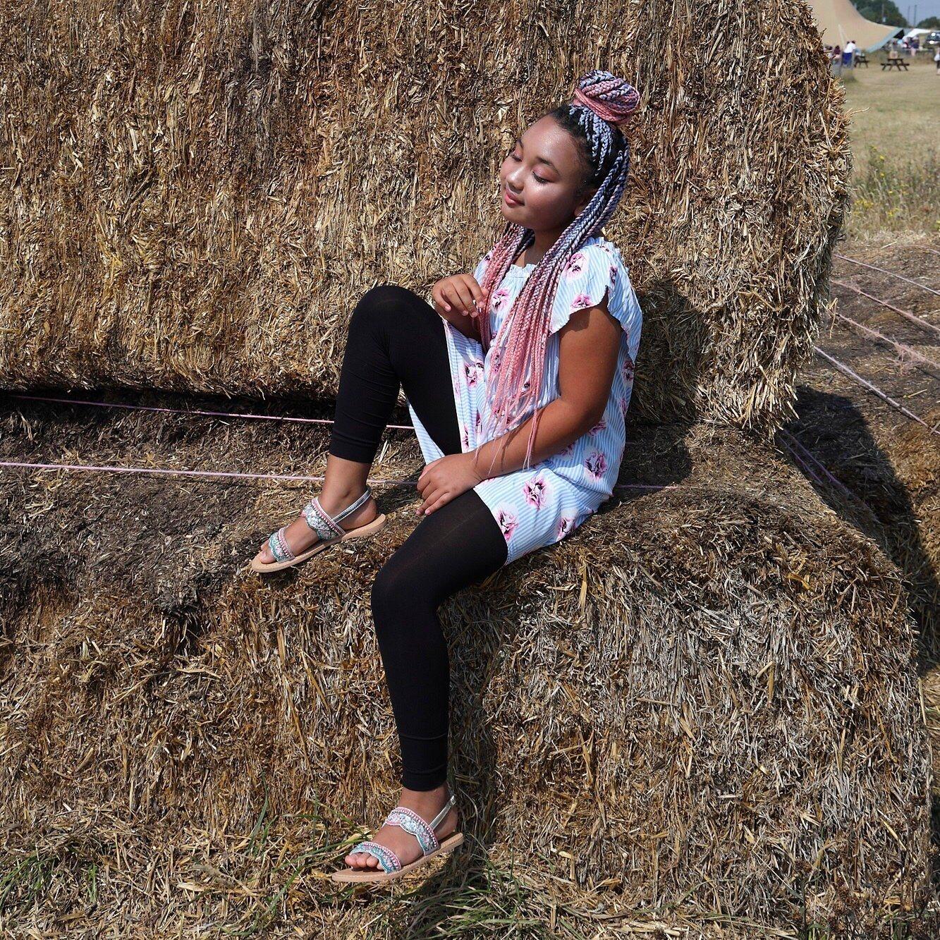 Tights - Kinder Fußlose - Schwarz