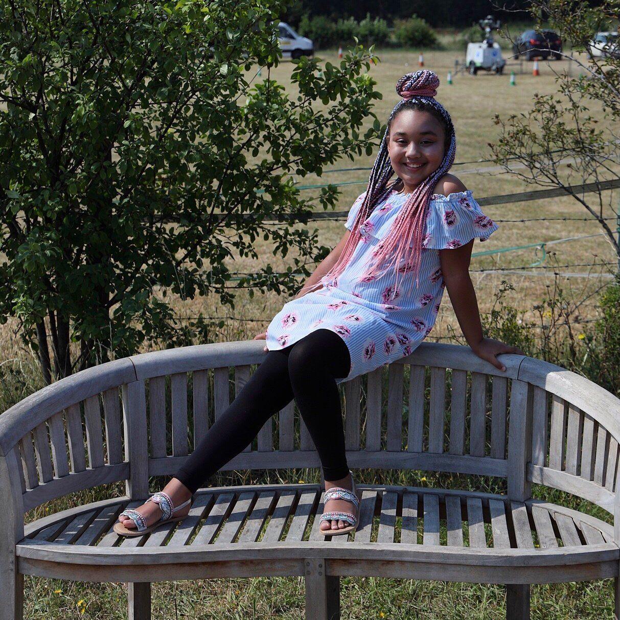 Tights - Kinder Fußlose - Schwarz