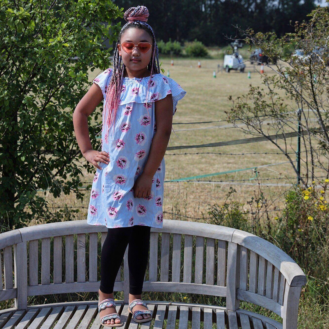 Tights - Kinder Fußlose - Schwarz