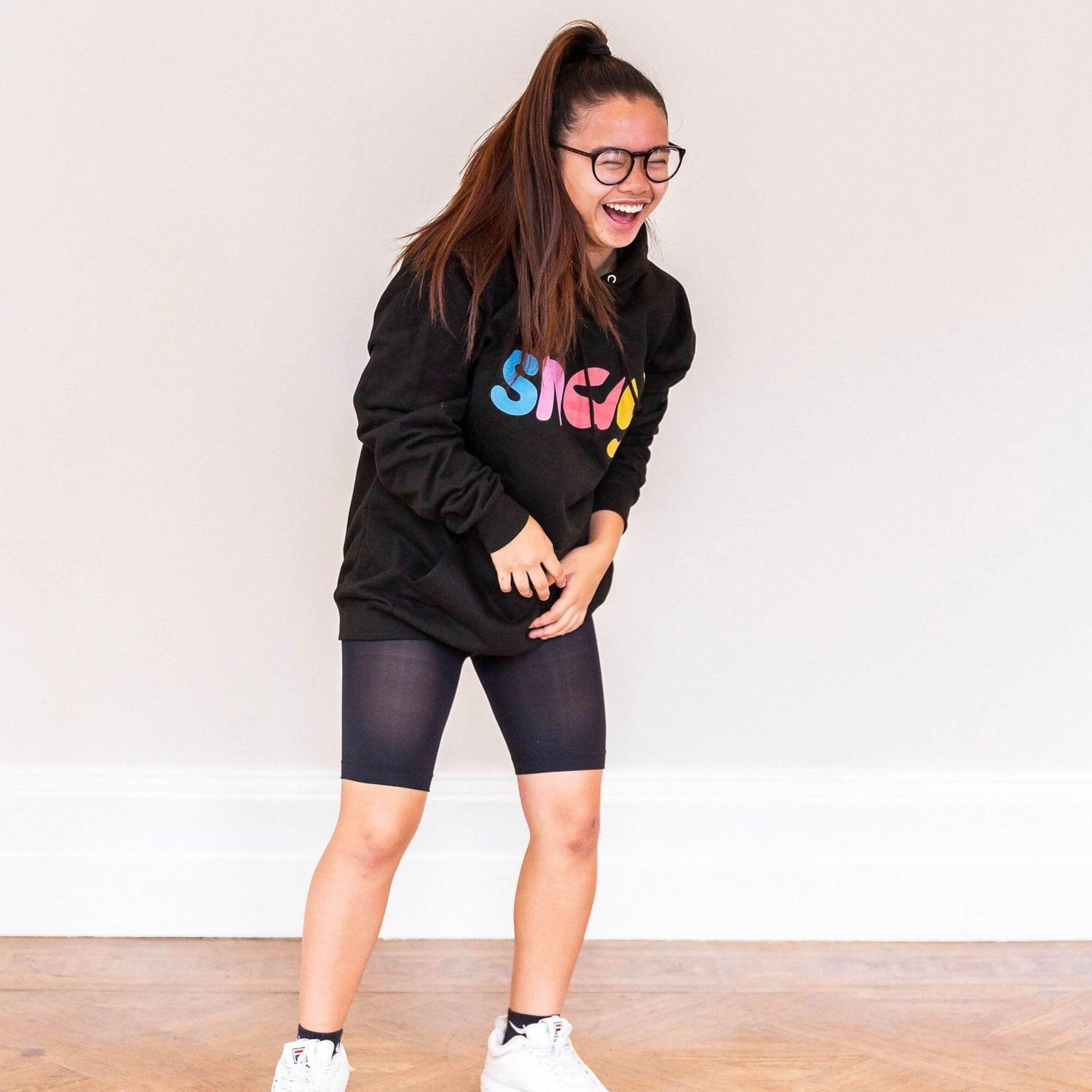 Tights - Kinder Stay Cool Shorts - Schwarz